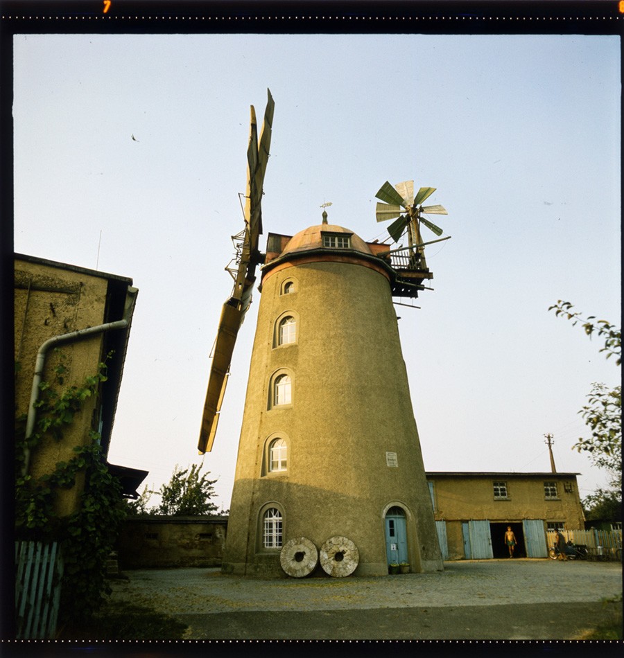Turmholländerwindmühle Pahrenz (Historische Mühle von Sanssouci CC BY-NC-ND)