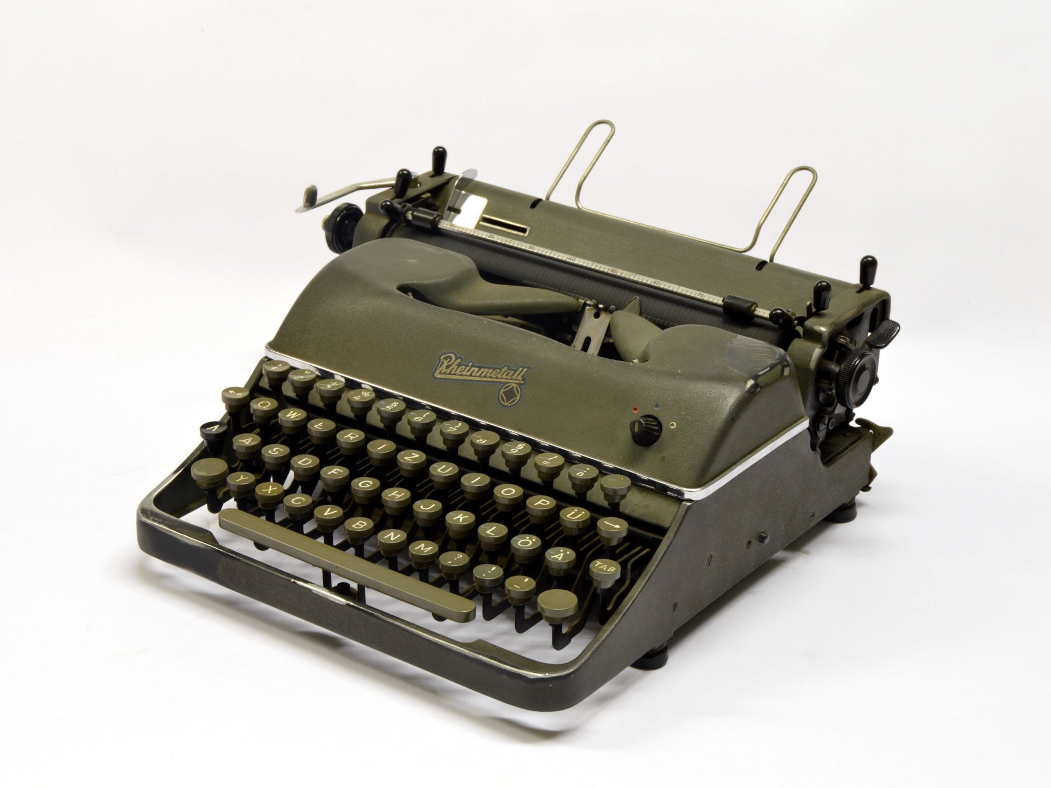 Schreibmaschine - Rheinmetall (Museumsfabrik Pritzwalk CC BY-NC-SA)