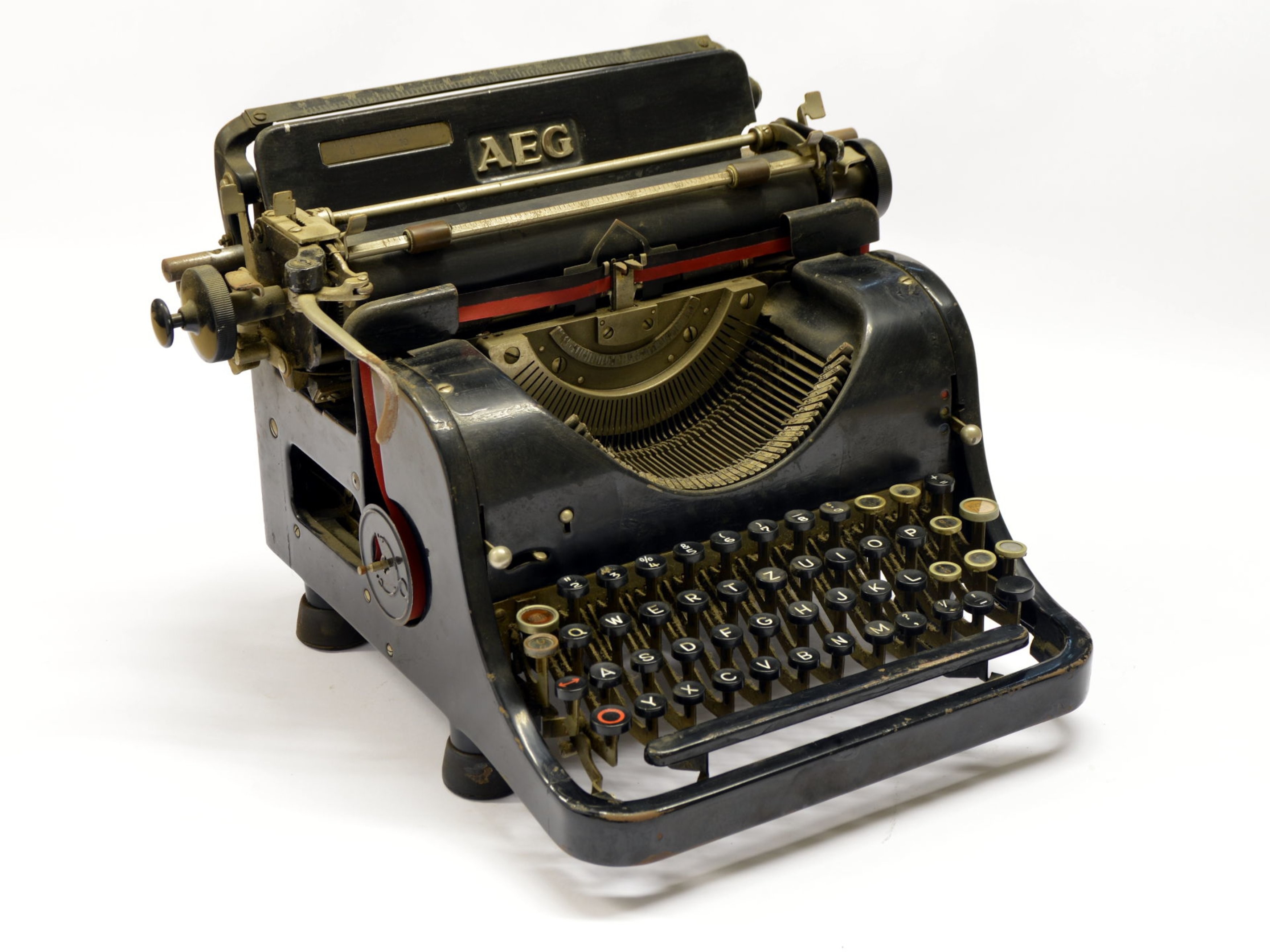 Schreibmaschine AEG (Museumsfabrik Pritzwalk CC BY-NC-SA)