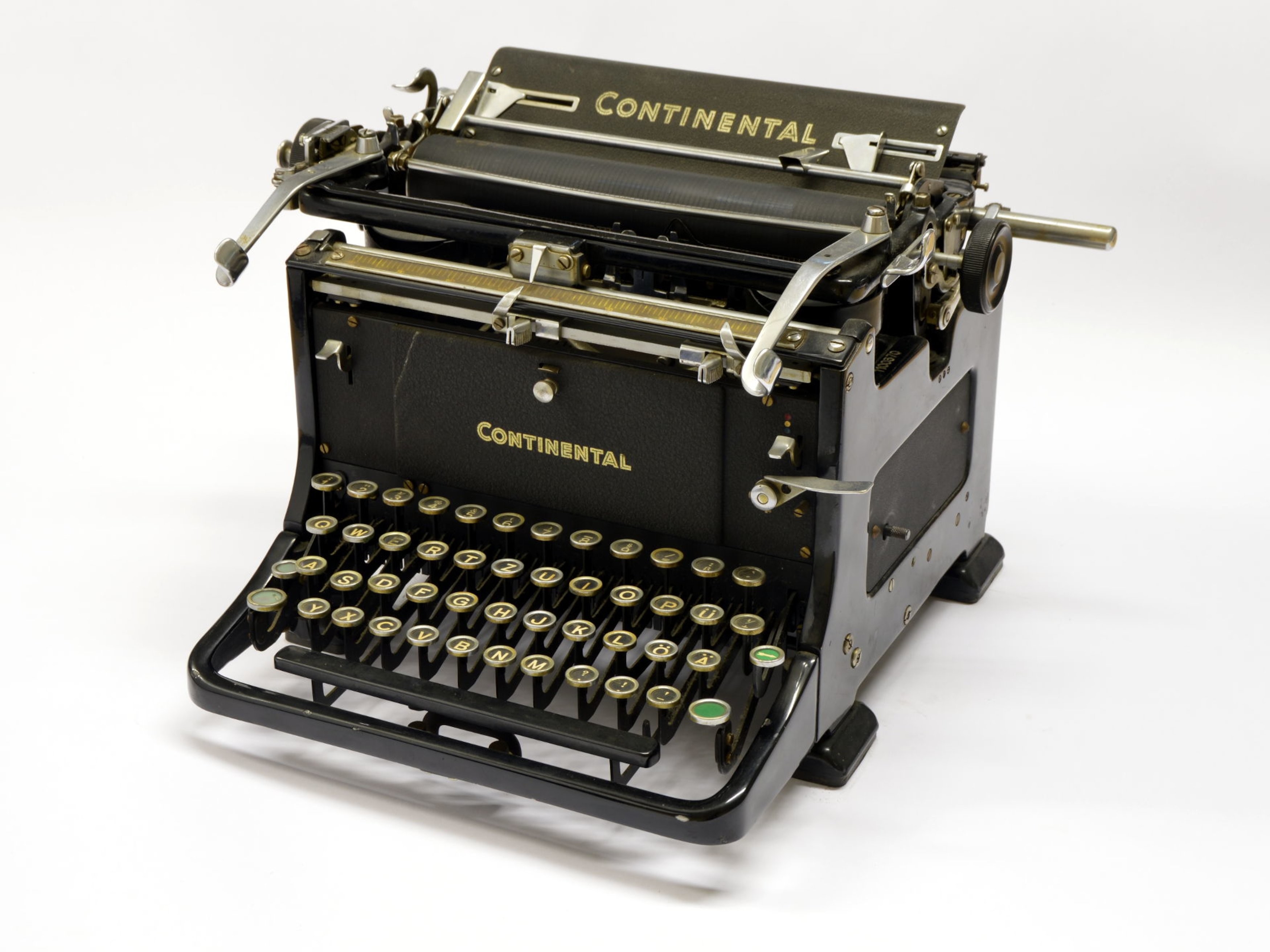 Schreibmaschine Continental (Museumsfabrik Pritzwalk CC BY-NC-SA)