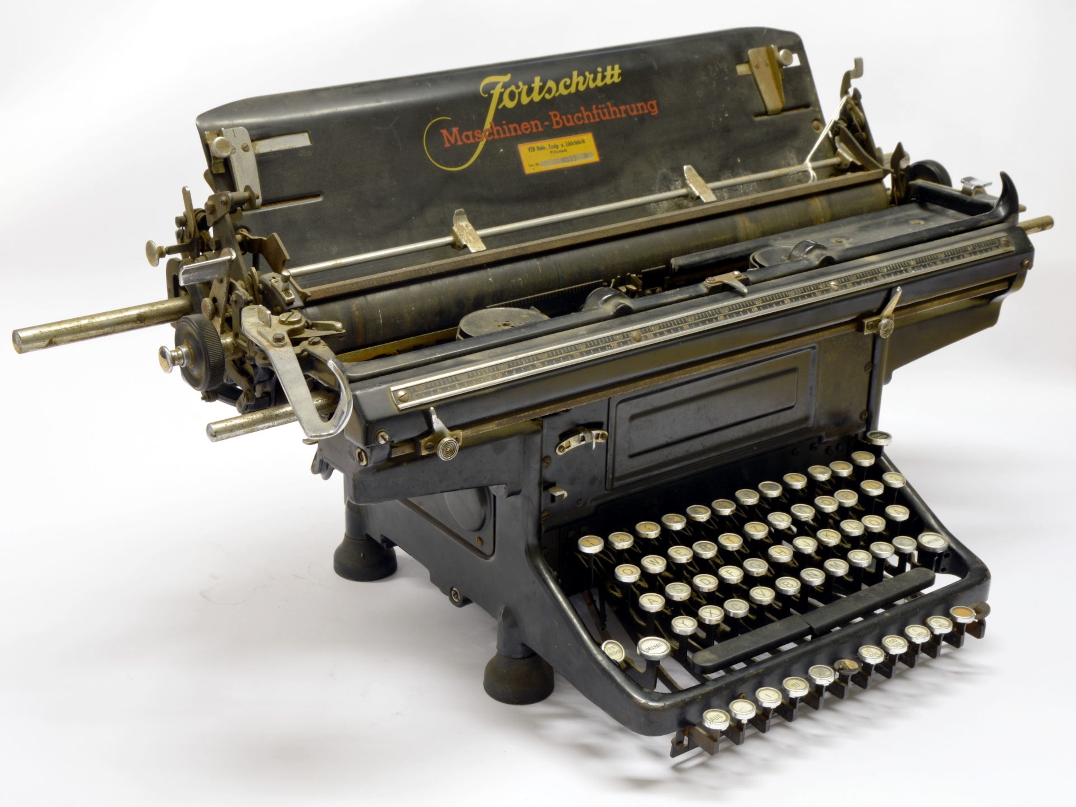 Schreibmaschine Fortschritt (Museumsfabrik Pritzwalk CC BY-NC-SA)