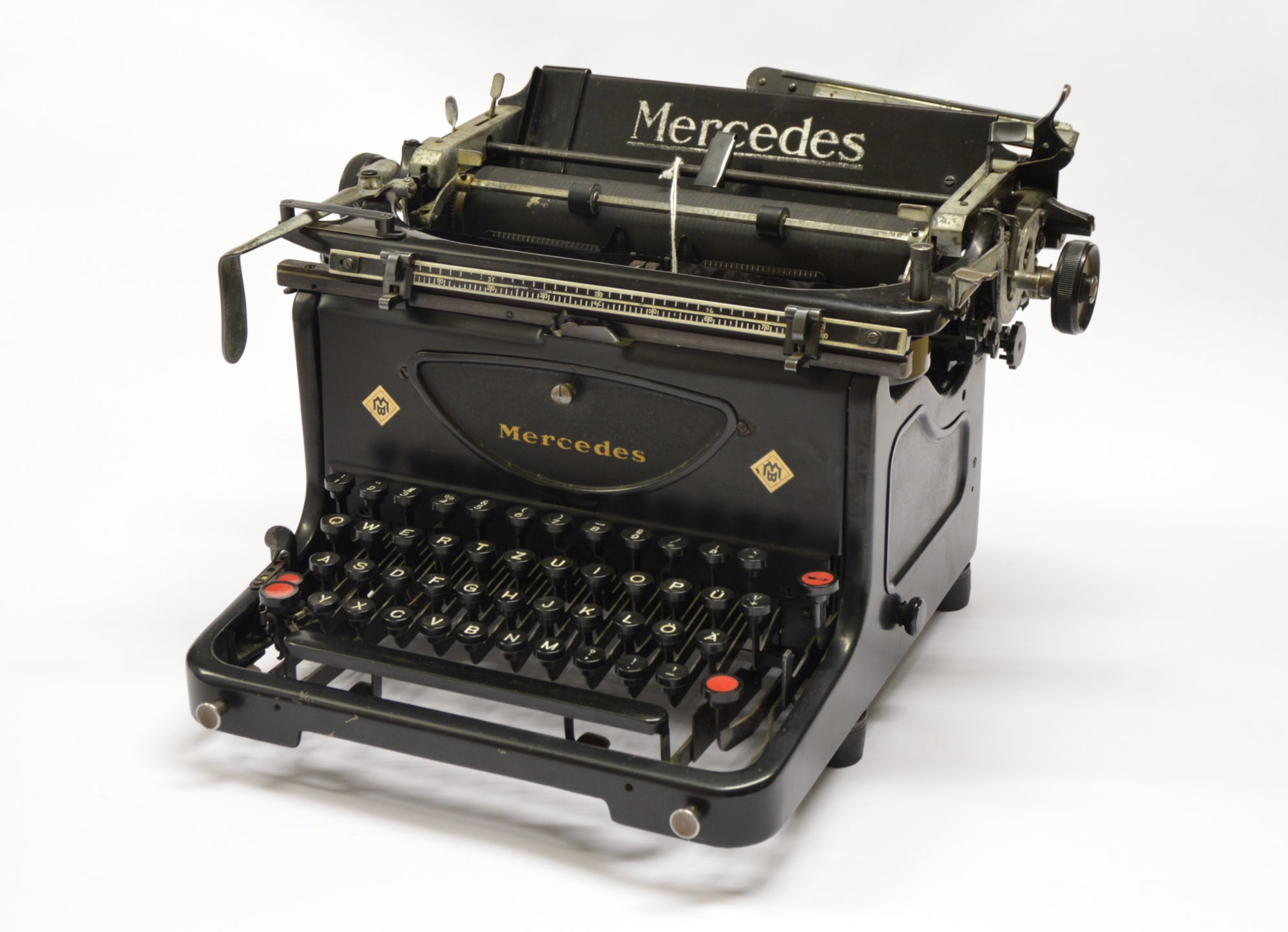 Schreibmaschine Mercedes (Museumsfabrik Pritzwalk CC BY-NC-SA)