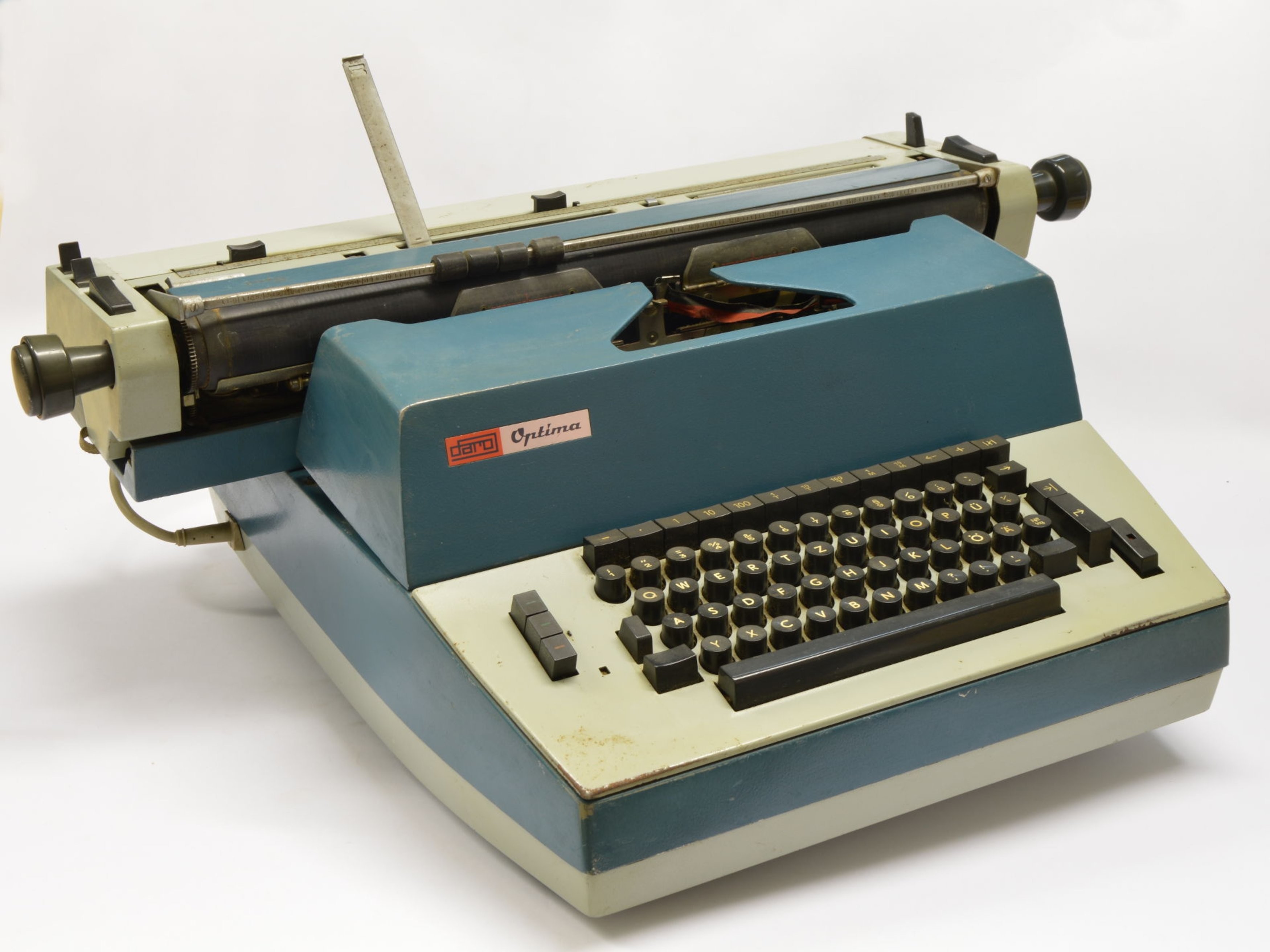 Schreibmaschine Optima Daro (Museumsfabrik Pritzwalk CC BY-NC-SA)
