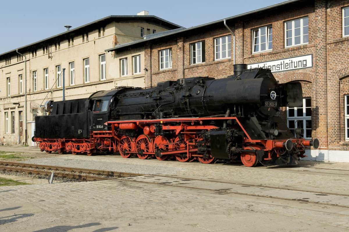 Dampflokomotive 50 3624-9 (Historischer Lokschuppen Wittenberge RR-F)