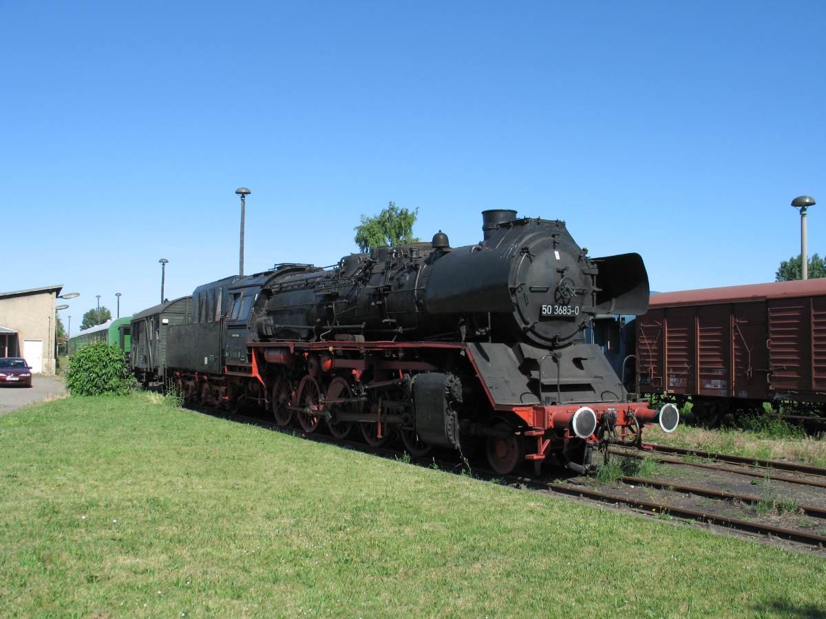 Dampflokomotive 50 3685-0 (Historischer Lokschuppen Wittenberge RR-F)