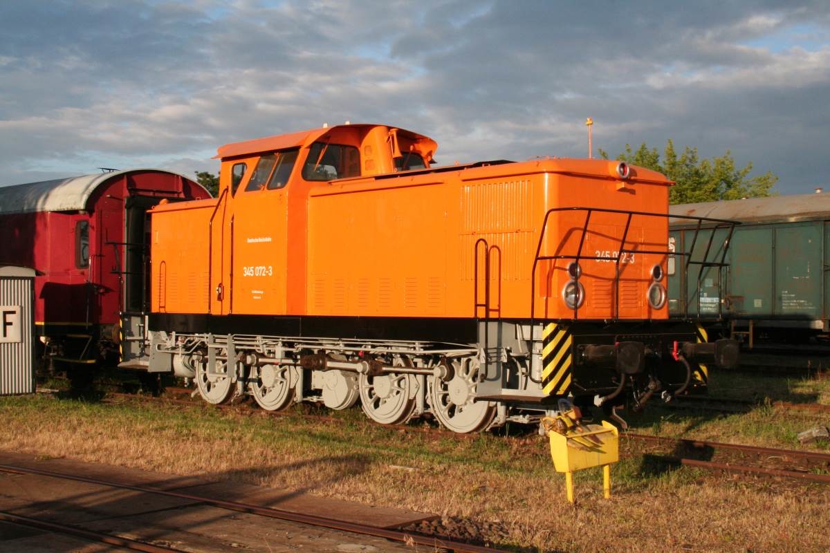 Diesellokomotive 345 072-3 (Historischer Lokschuppen Wittenberge RR-F)