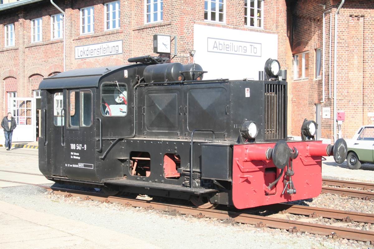 Kleindiesellokomotive 100 547-9 (Historischer Lokschuppen Wittenberge RR-F)