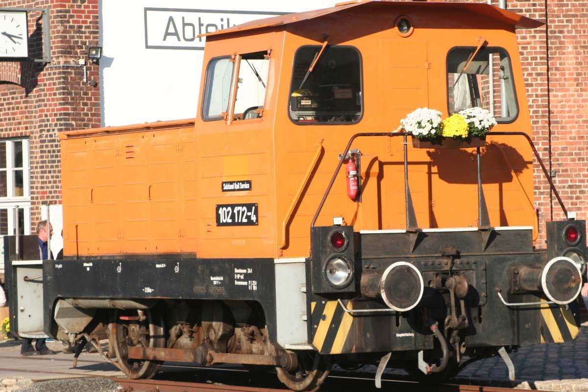 Kleindiesellokomotive 102 172-4 (Historischer Lokschuppen Wittenberge RR-F)