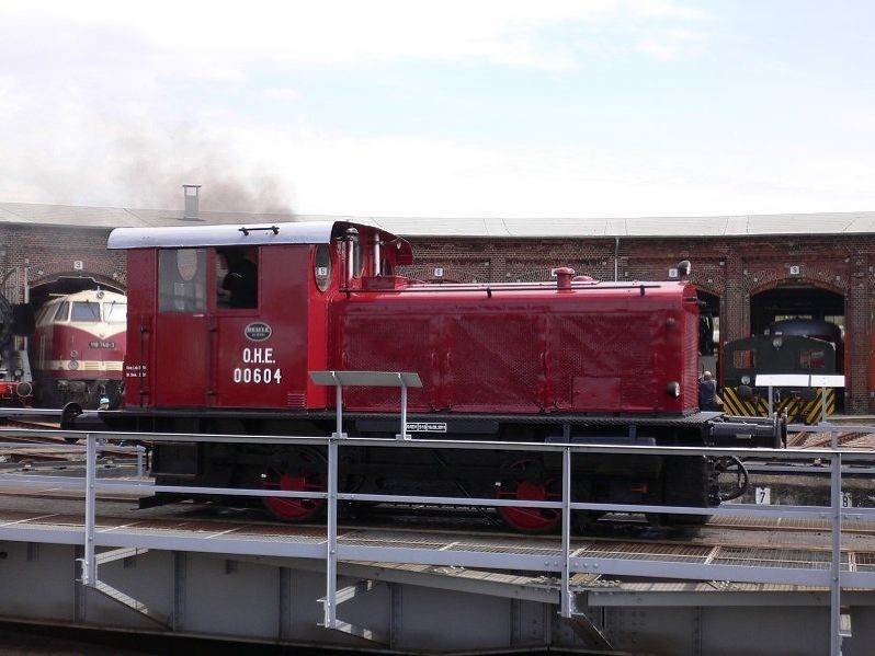 Kleindiesellokomotive OHE 0604 (Historischer Lokschuppen Wittenberge RR-F)
