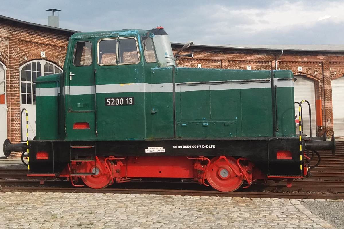 Kleindiesellokomotive S 200 13 (Historischer Lokschuppen Wittenberge RR-F)