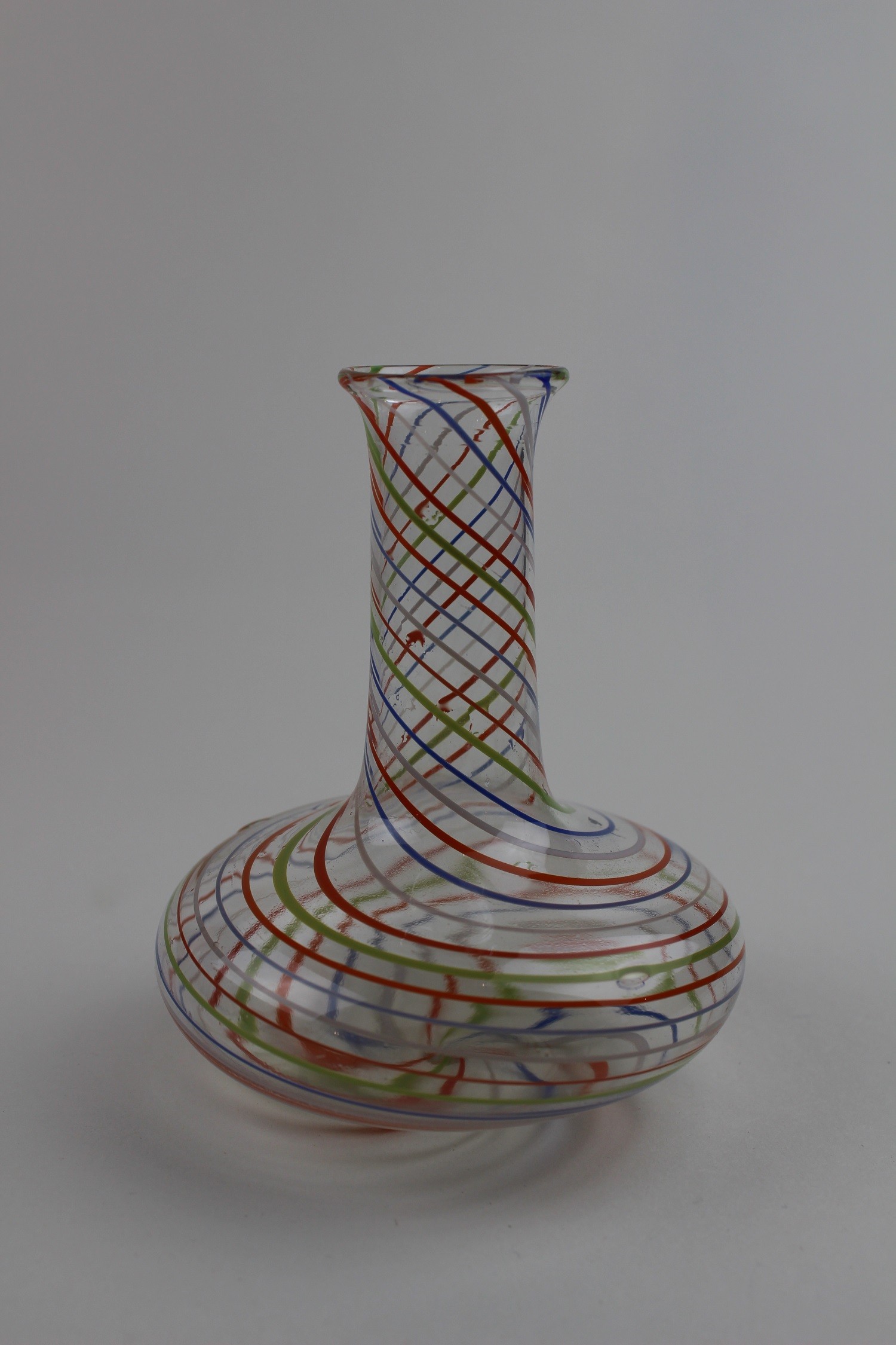 Mehrfarbige Vase (Museum Baruther Glashütte CC BY-NC-SA)