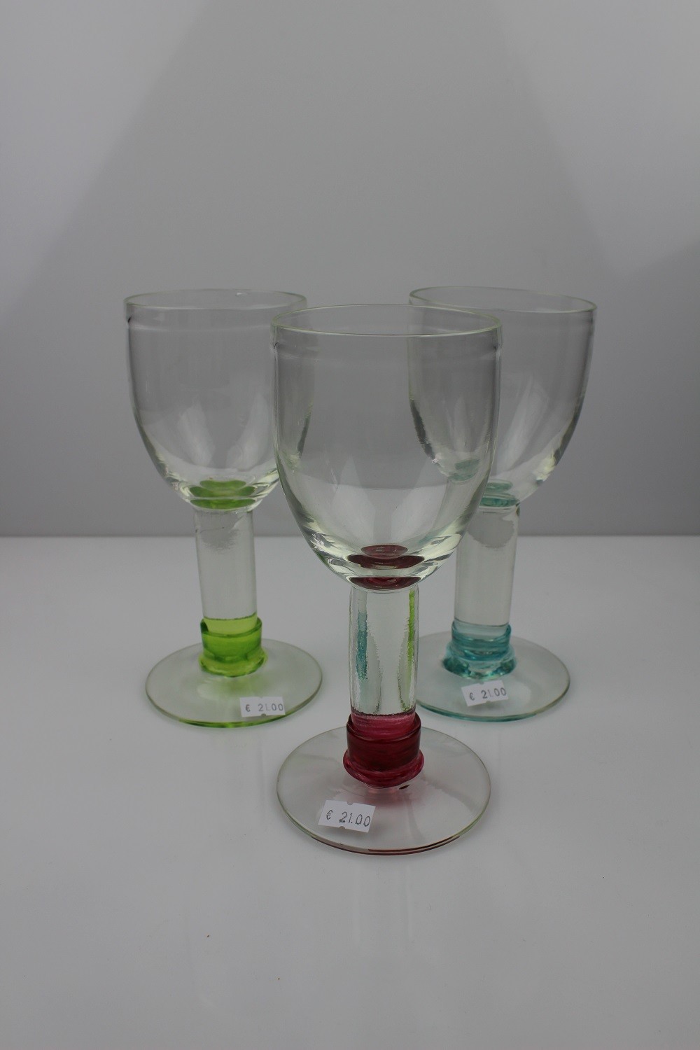 Weißweinglas, Serie "Glashütte", Design: Peter Bäz-Dölle (Museum Baruther Glashütte CC BY-NC-SA)