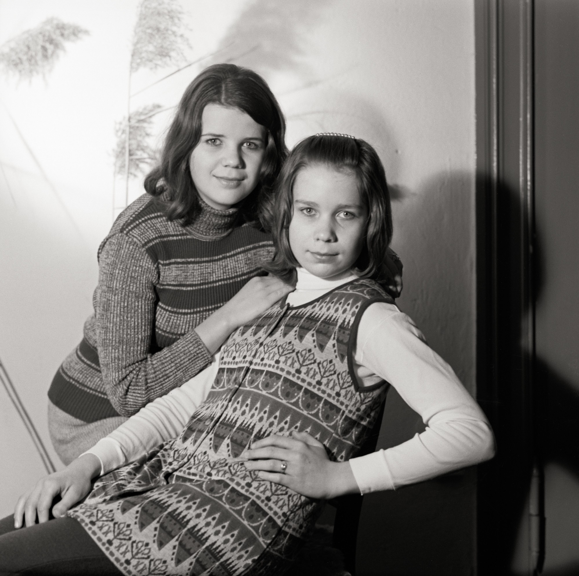 Fotografie der Heinke Schwestern (Müllroser Heimatmuseum im Haus des Gastes CC BY-NC-SA)