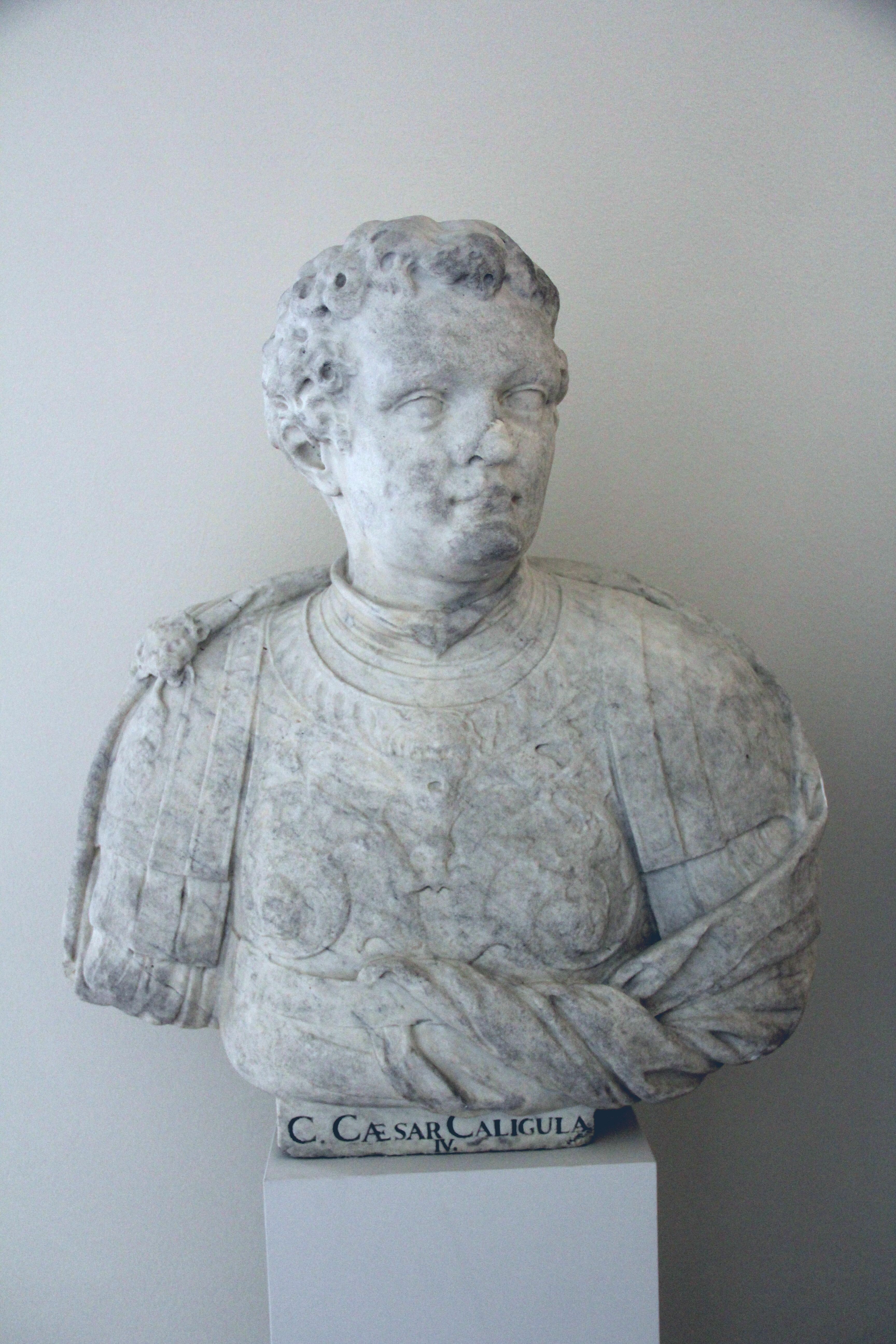 Eggers, Bartholomeus: Gaius Caesar Augustus Germanicus, Skulpt.slg. 5117. (Stiftung Preußische Schlösser und Gärten Berlin-Brandenburg CC BY-NC-SA)
