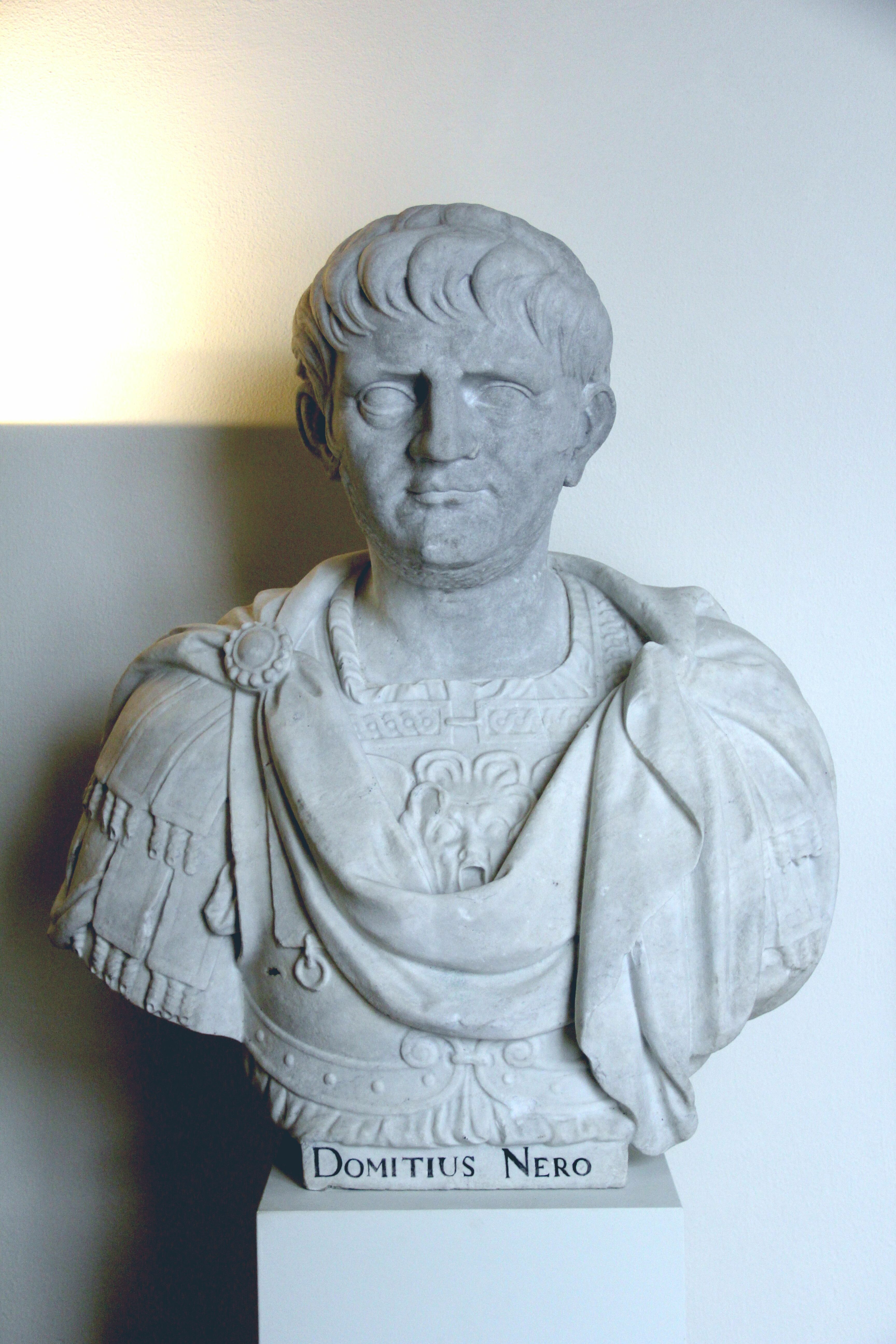 Eggers, Bartholomeus: Nero Claudius Caesar Augustus Germanicus, Skulpt.slg. 5121. (Stiftung Preußische Schlösser und Gärten Berlin-Brandenburg CC BY-NC-SA)
