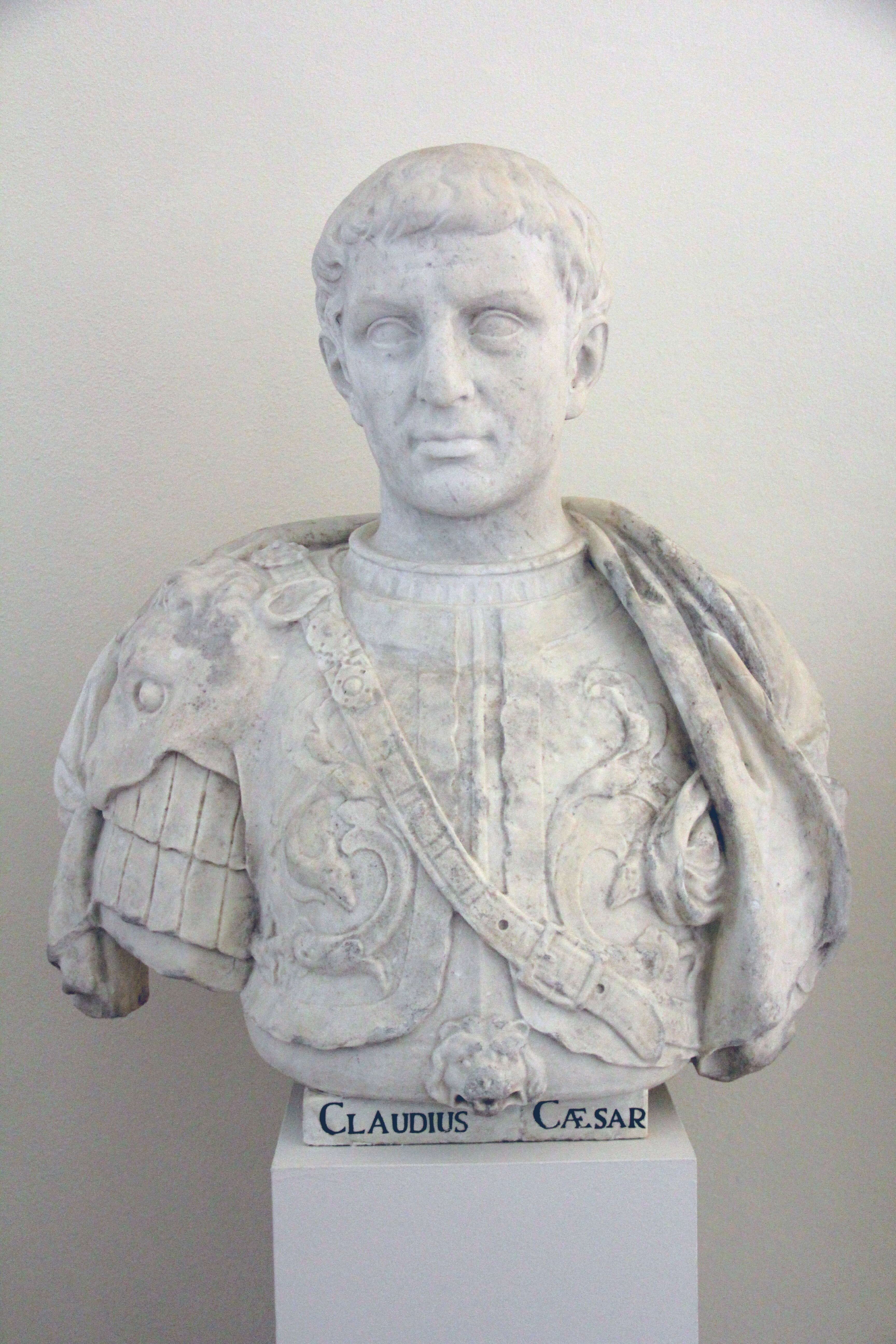 Eggers, Bartholomeus: Tiberius Claudius Caesar Augustus Germanicus, Skulpt.slg. 5119. (Stiftung Preußische Schlösser und Gärten Berlin-Brandenburg CC BY-NC-SA)