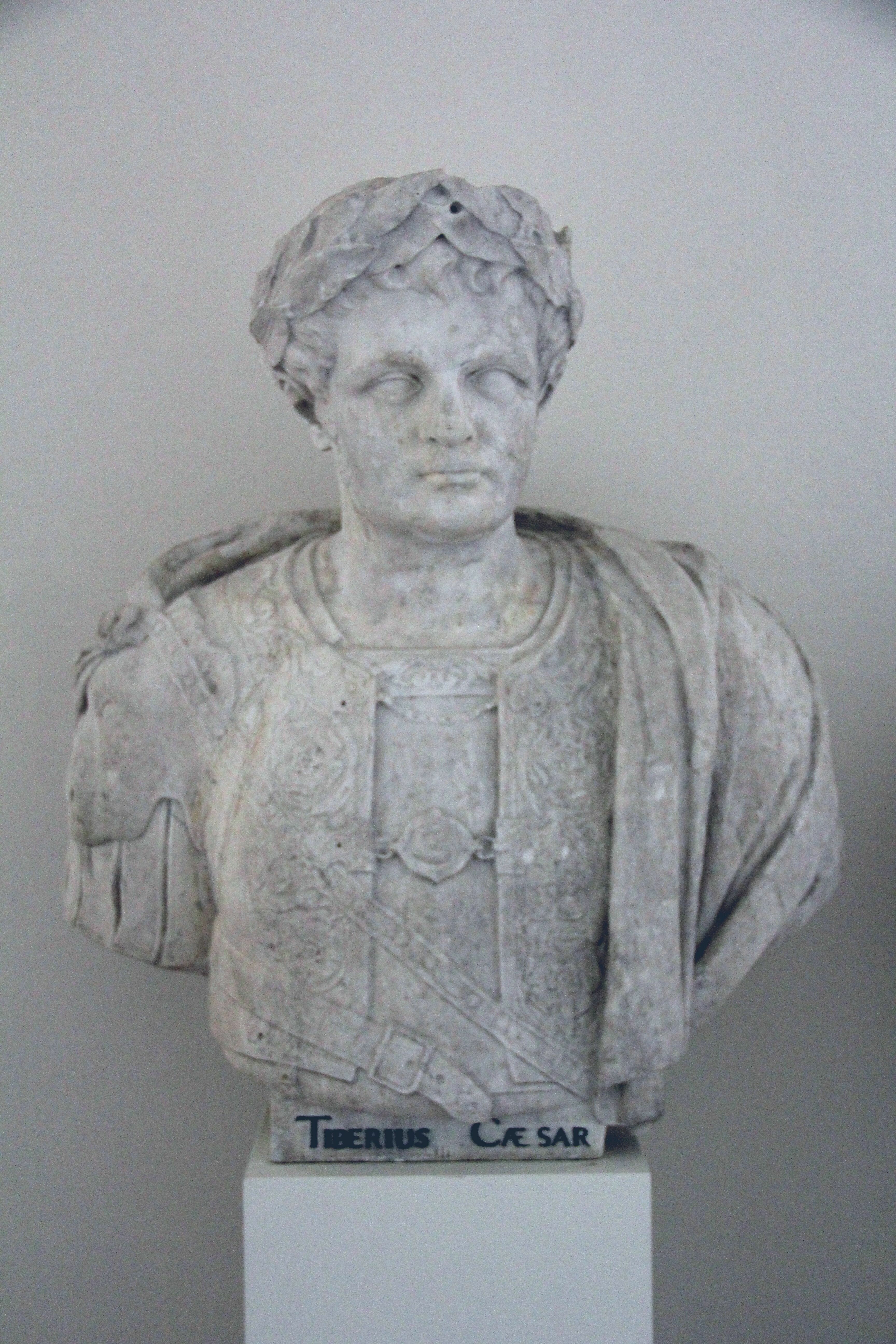 Eggers, Bartholomeus: Tiberius Iulius Caesar Augustus, Skulpt.slg. 5115. (Stiftung Preußische Schlösser und Gärten Berlin-Brandenburg CC BY-NC-SA)