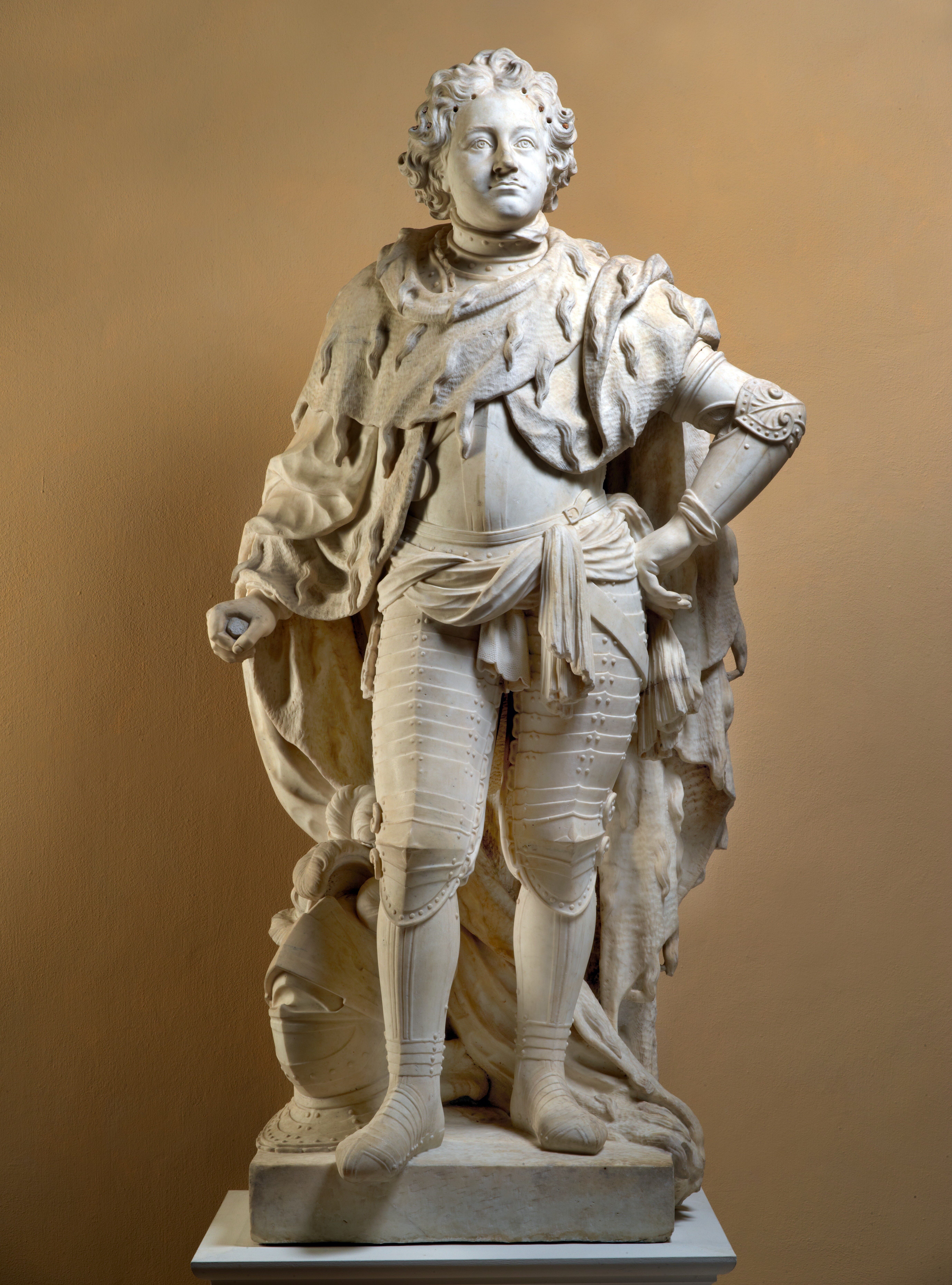 Grupello, Gabriel: Kurfürst Friedrich III. von Brandenburg (König Friedrich I.), 1692, Skulpt.slg. 93. (Stiftung Preußische Schlösser und Gärten Berlin-Brandenburg CC BY-NC-SA)