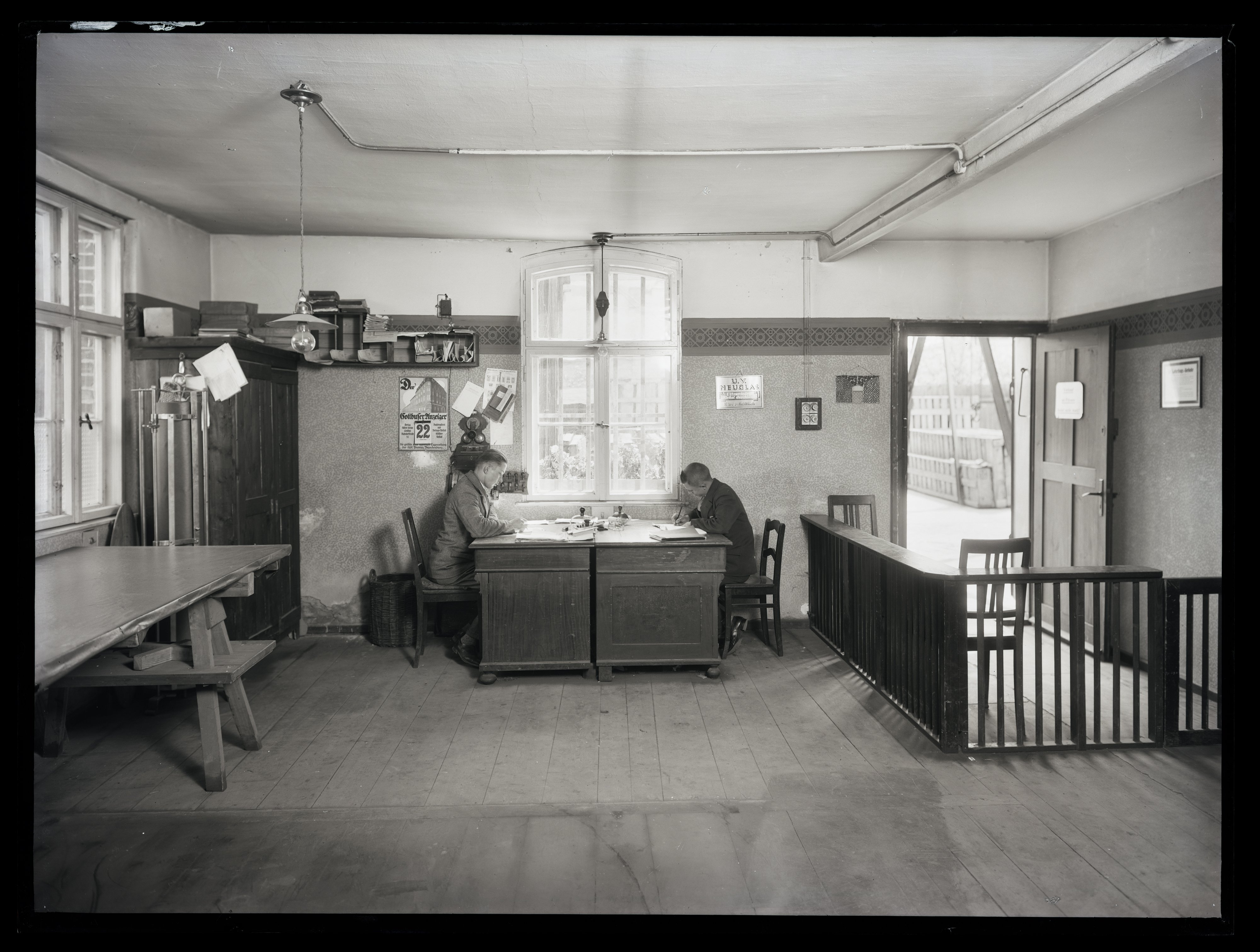 Kontor der Firma Richard Rodig Glasgroßhandlung (Stadtmuseum Cottbus CC BY-NC-SA)