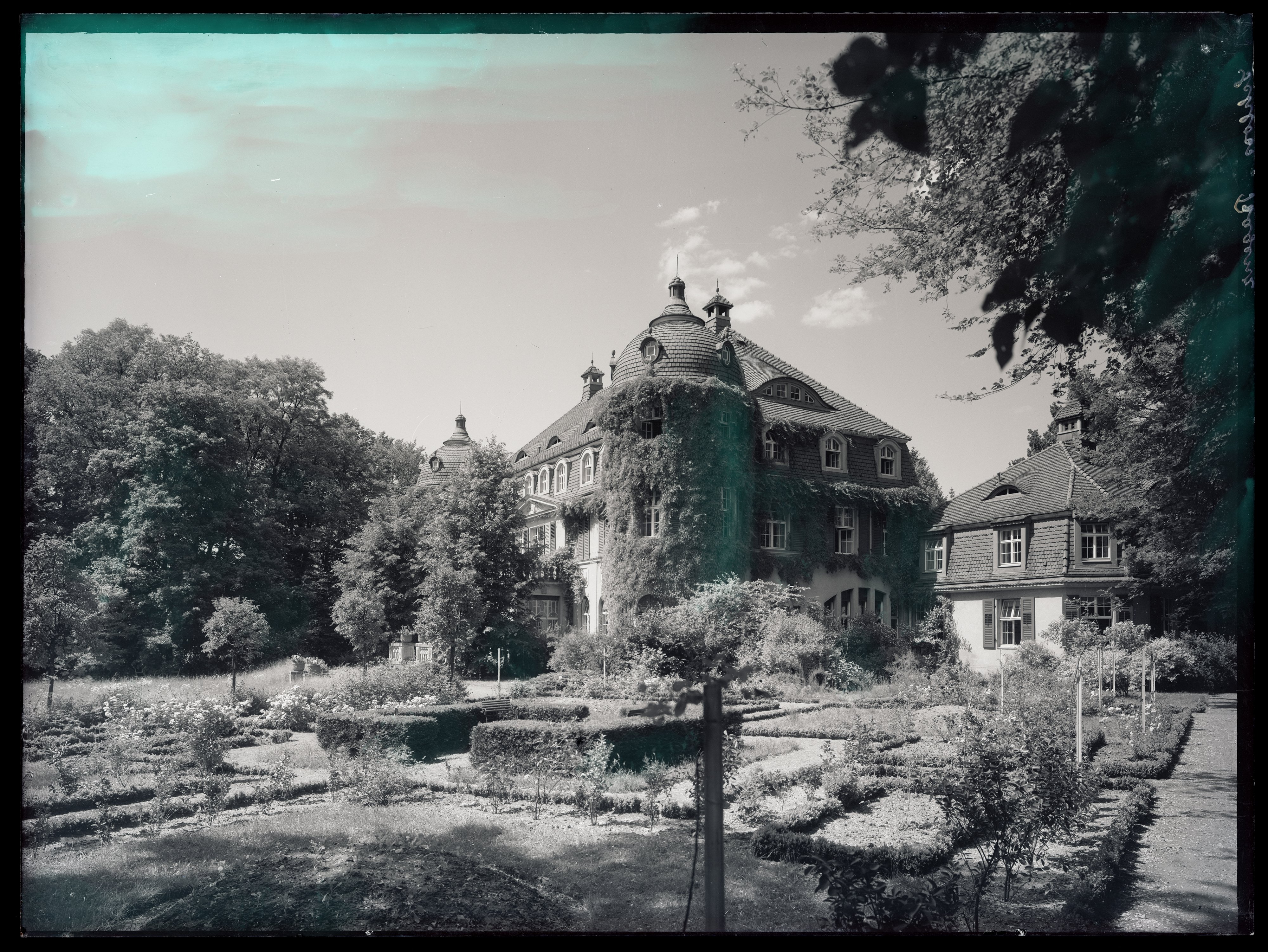 Schloss Bagenz mit Barockgarten (Stadtmuseum Cottbus CC BY-NC-SA)