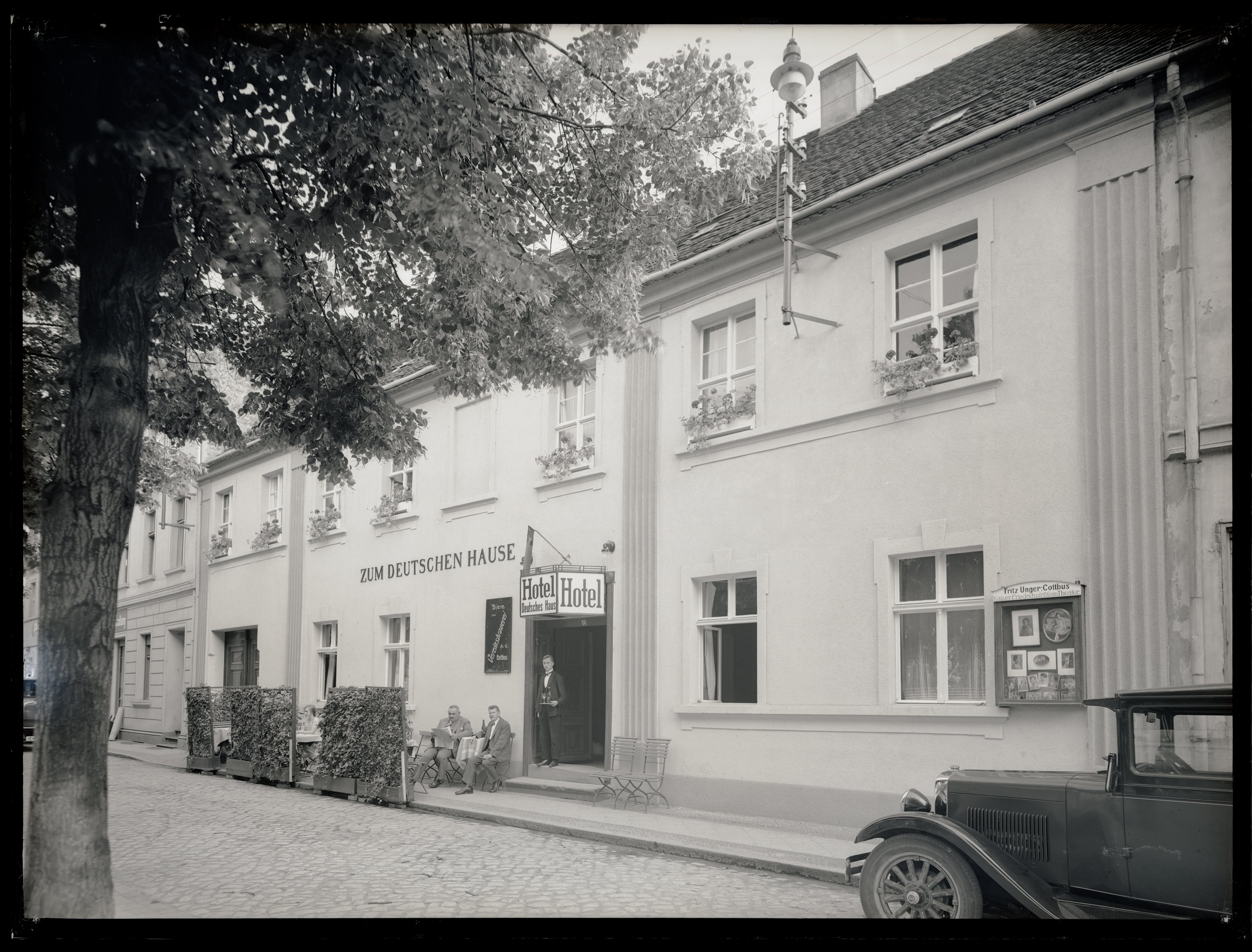 Hotel zum Deutschen Hause (Stadtmuseum Cottbus CC BY-NC-SA)