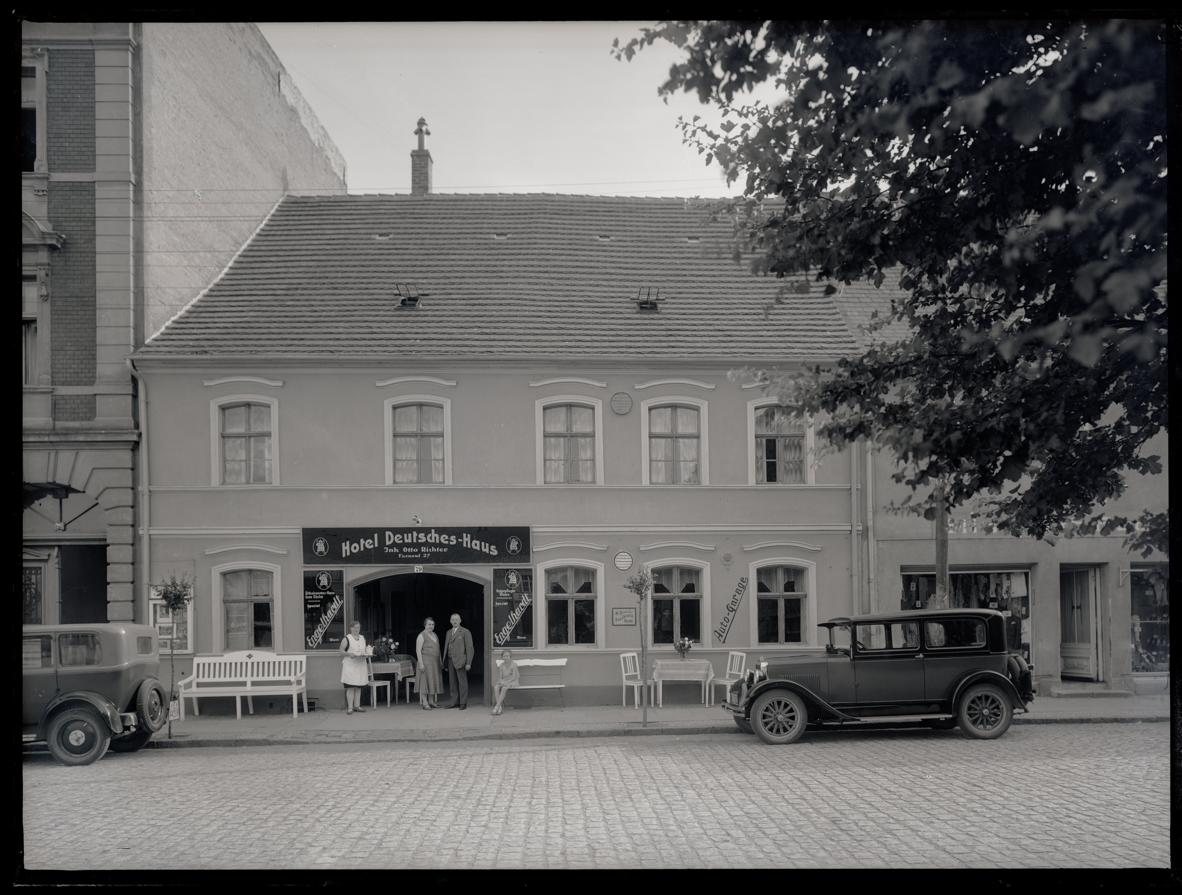 Hotel „Deutsches Haus“ (Stadtmuseum Cottbus CC BY-NC-SA)