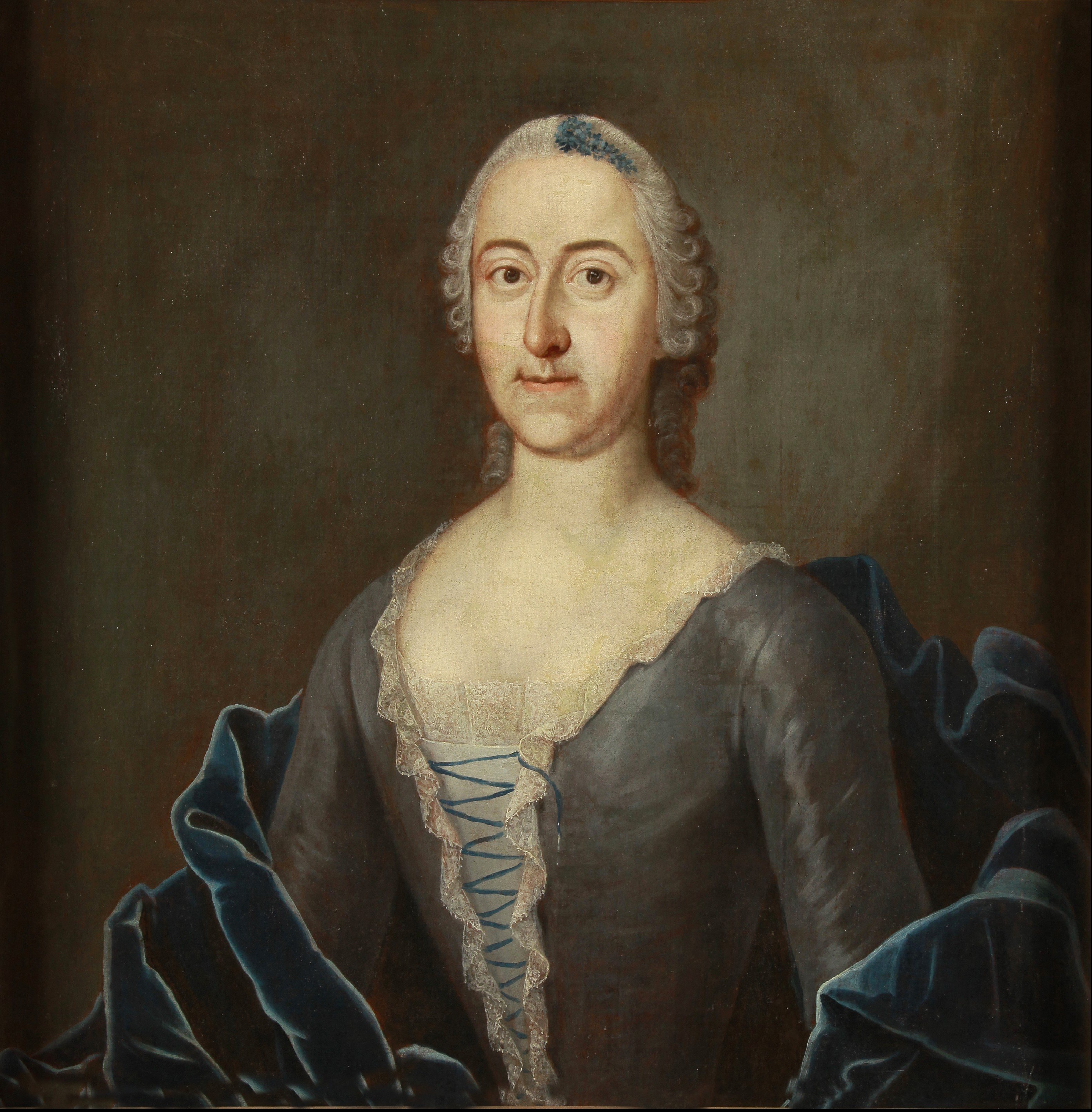 Porträt Constantia Gräfin von Werthern, geb. von Windischgraetz (Stiftung Fürst-Pückler-Museum Park und Schloss Branitz Public Domain Mark)