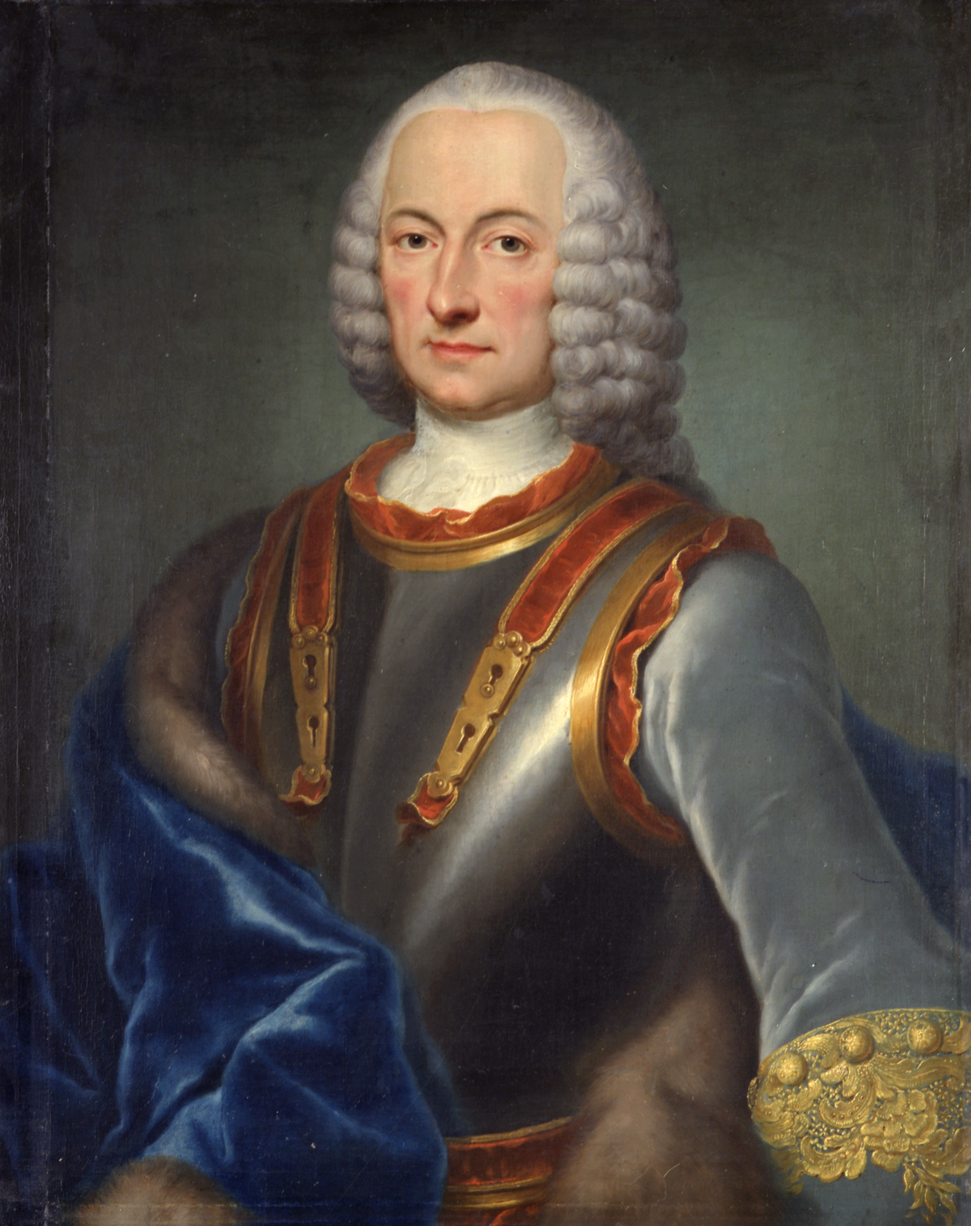 Porträt Johann Alexander Graf von Callenberg (Stiftung Fürst-Pückler-Museum Park und Schloss Branitz Public Domain Mark)