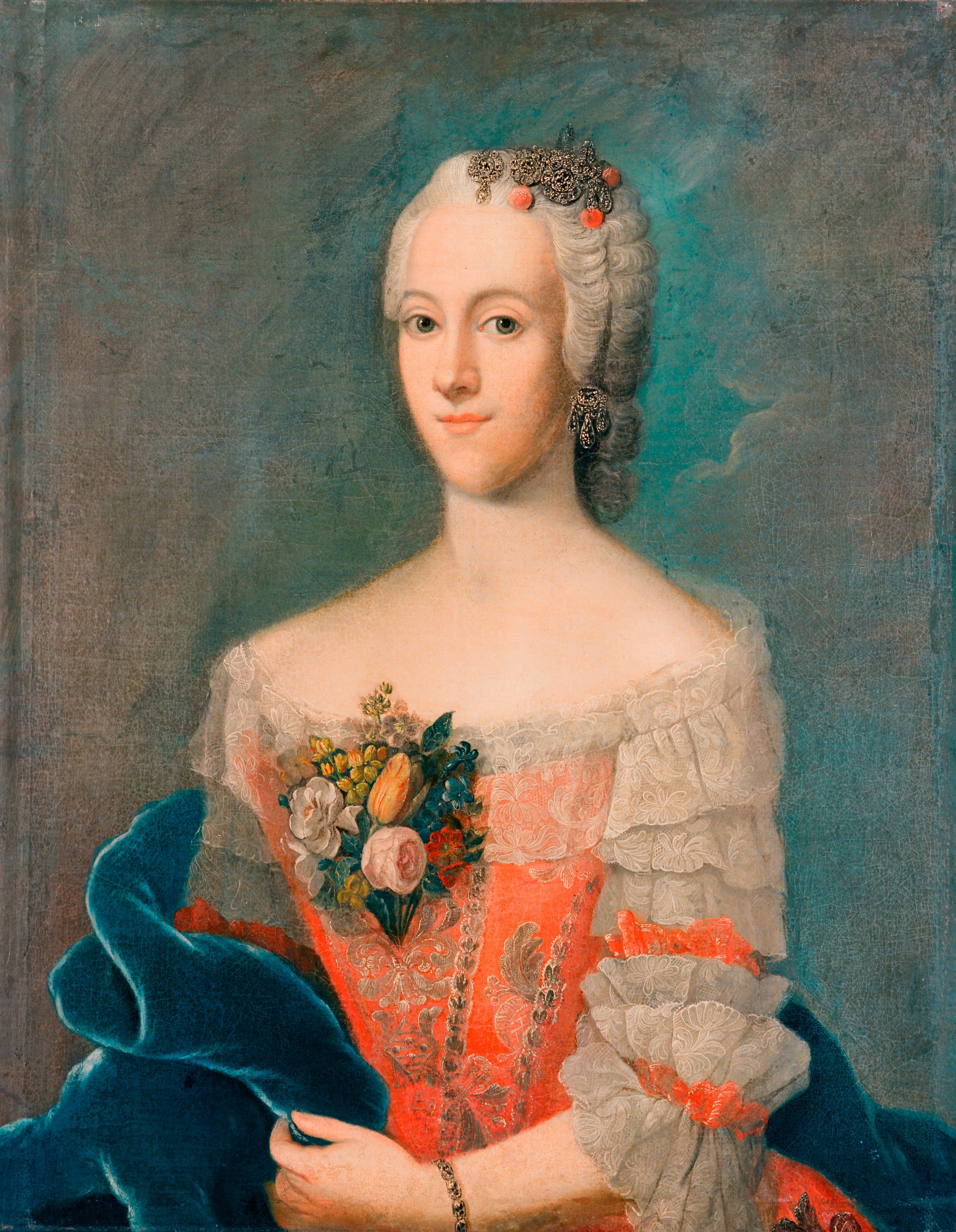 Porträt Charlotte Katharina Gräfin von Callenberg (Stiftung Fürst-Pückler-Museum Park und Schloss Branitz Public Domain Mark)