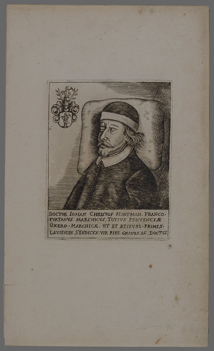 Porträt Johann Christoph Hartmann, Ende 17. Jahrhundert (Dominikanerkloster Prenzlau CC BY-NC)