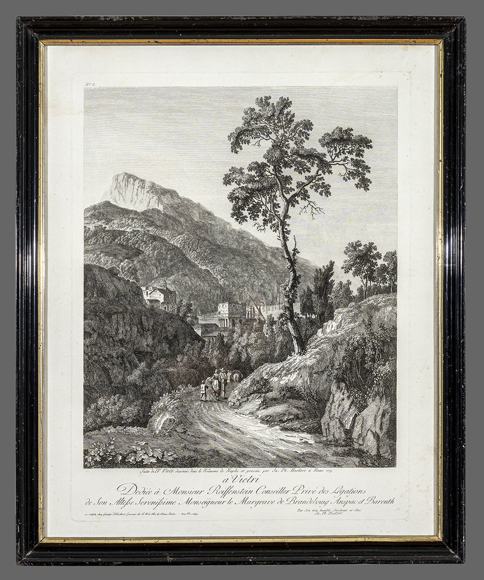 Hackert, Jakob Philipp: Landschaft bei Vietri 1779 (Dominikanerkloster Prenzlau CC BY-NC)