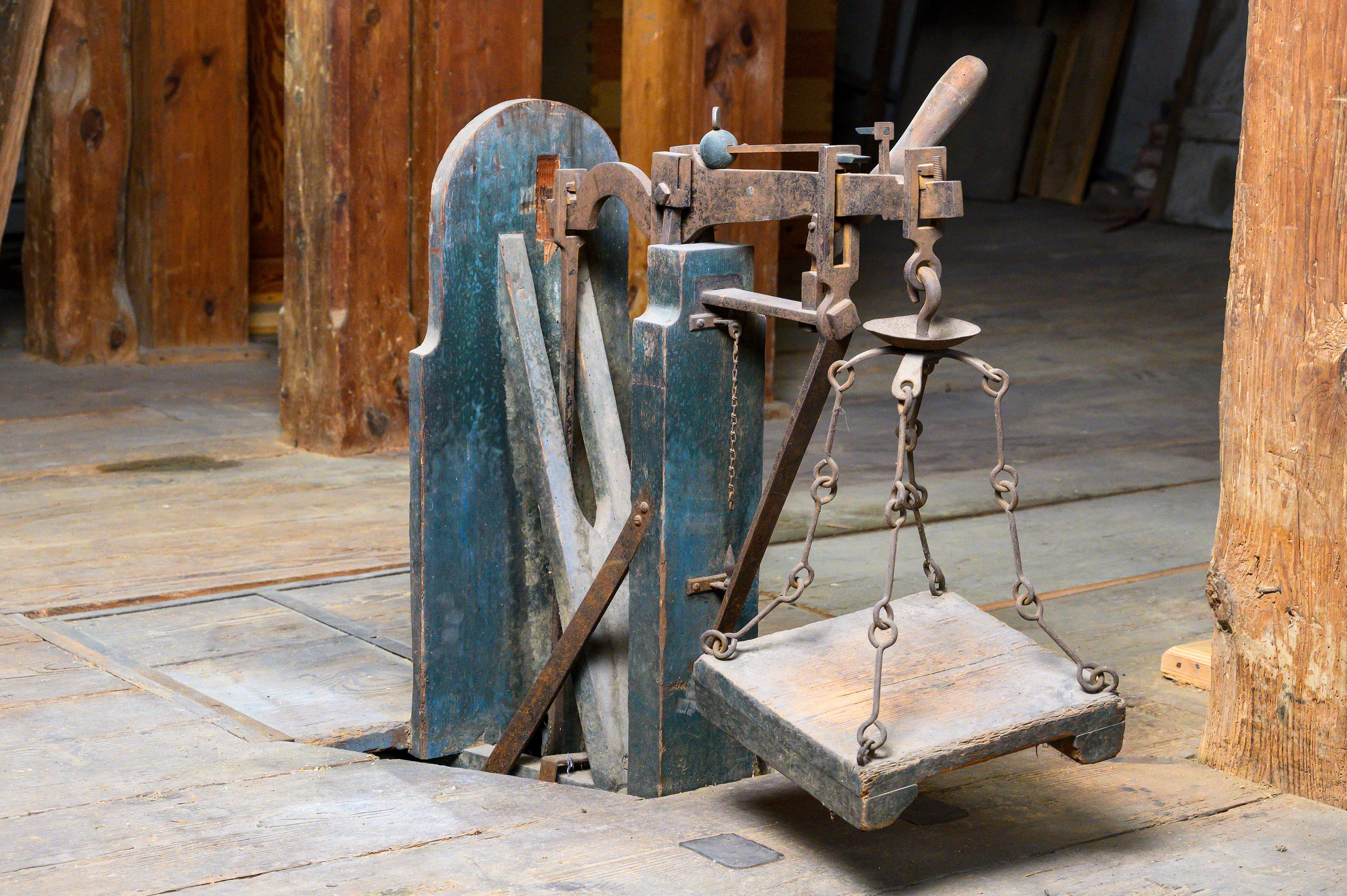 Dezimalwaage (Museen Beelitz CC BY-NC-SA)