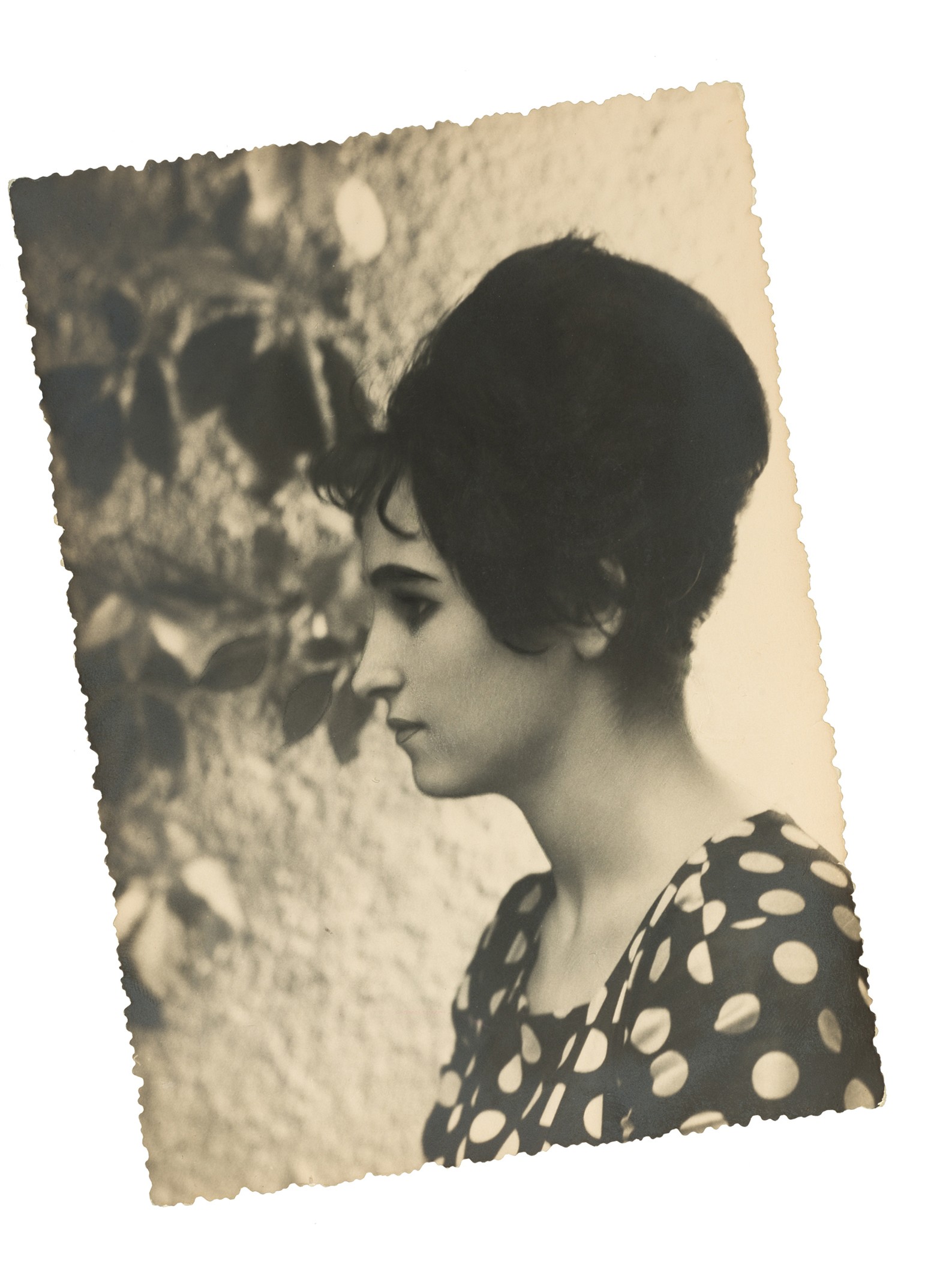 Fotografie einer Frau im Profil mit hochgestecker Frisur (Müllroser Heimatmuseum im Haus des Gastes / Kienzle | Oberhammer GbR CC BY-NC-SA)