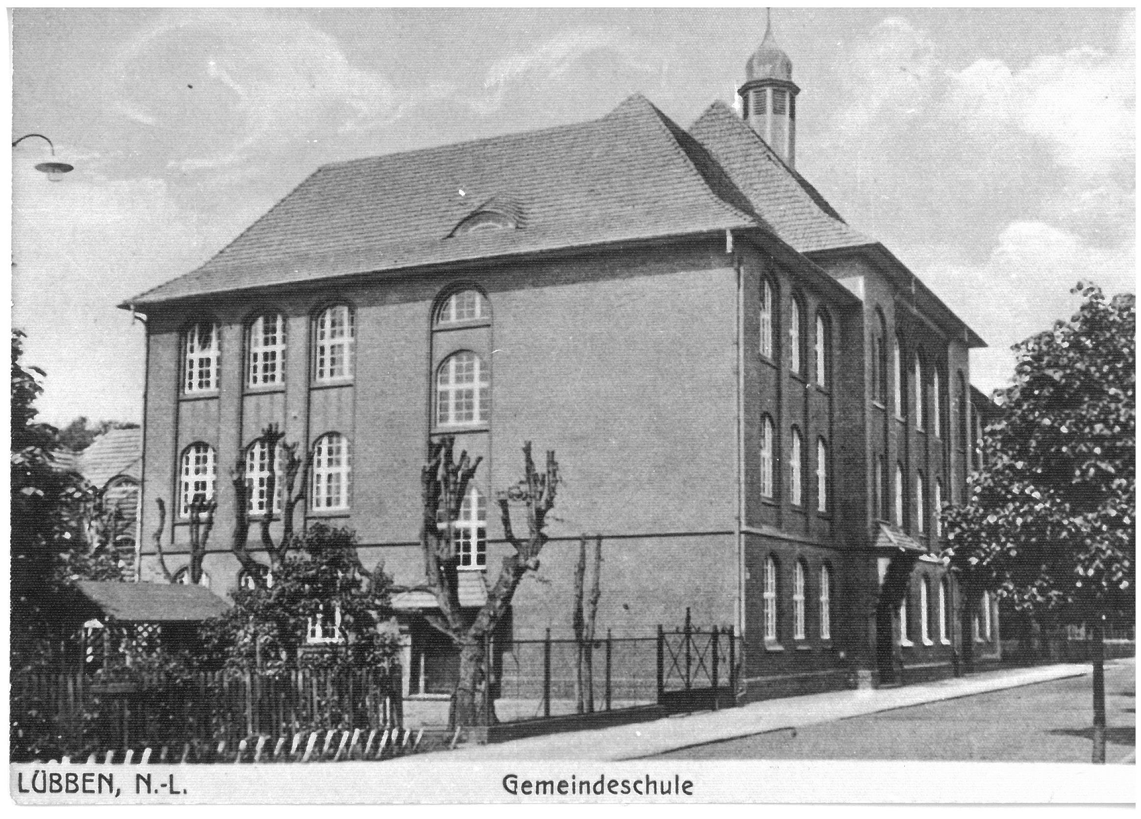 Volksschule, Gartengasse 14 (Museum Schloss Lübben CC BY-NC-SA)