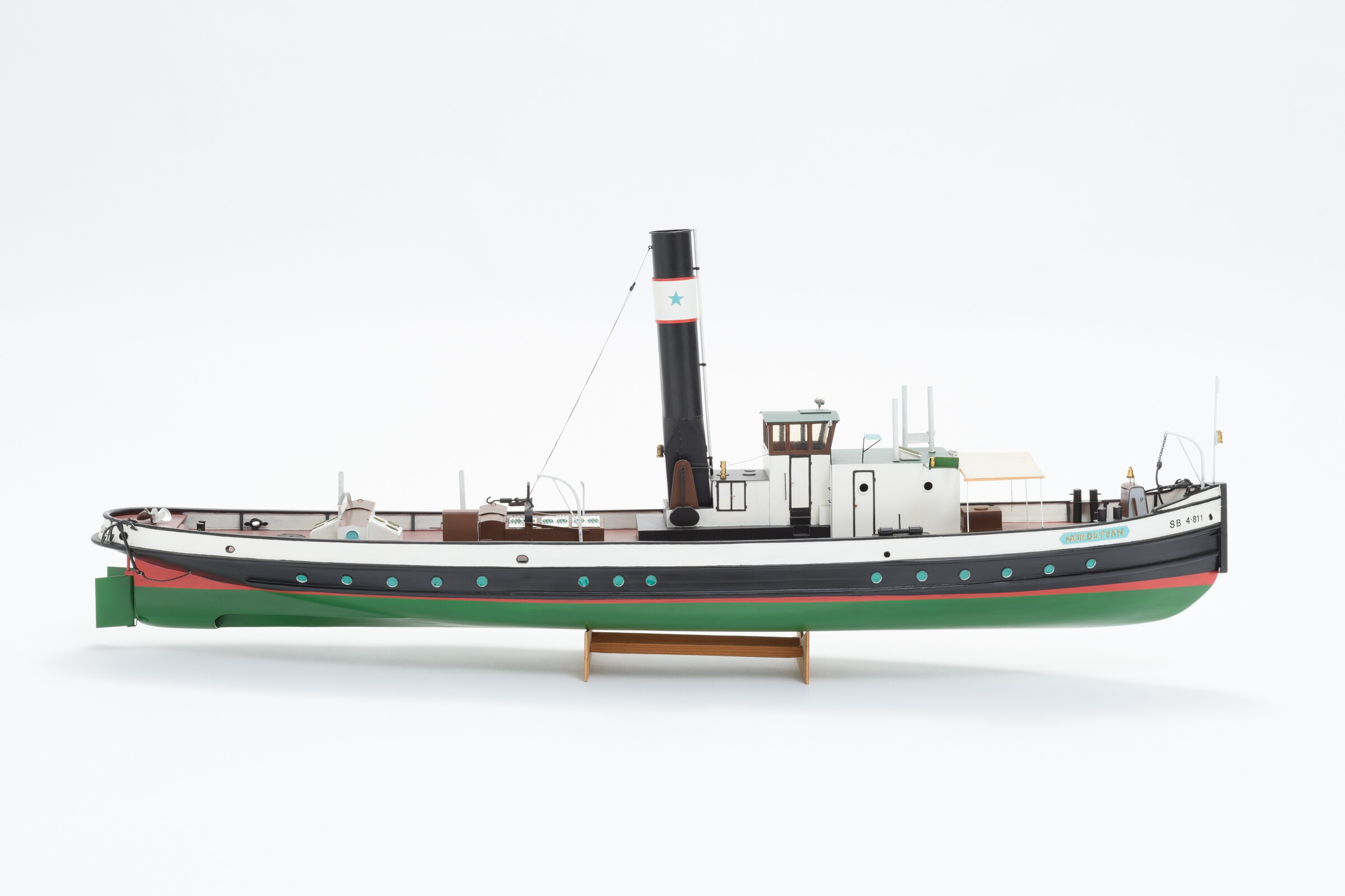 Modell NORDSTERN (Binnenschifffahrts-Museum Oderberg CC BY-NC-SA)