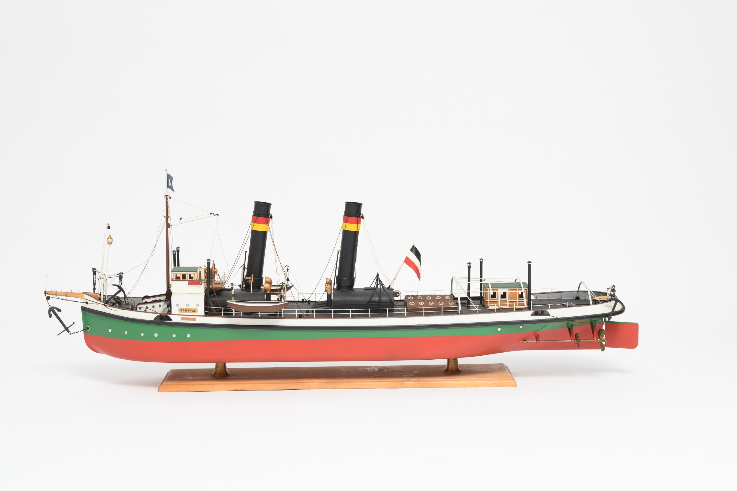 Modell BADEN XII (Binnenschifffahrts-Museum Oderberg CC BY-NC-SA)