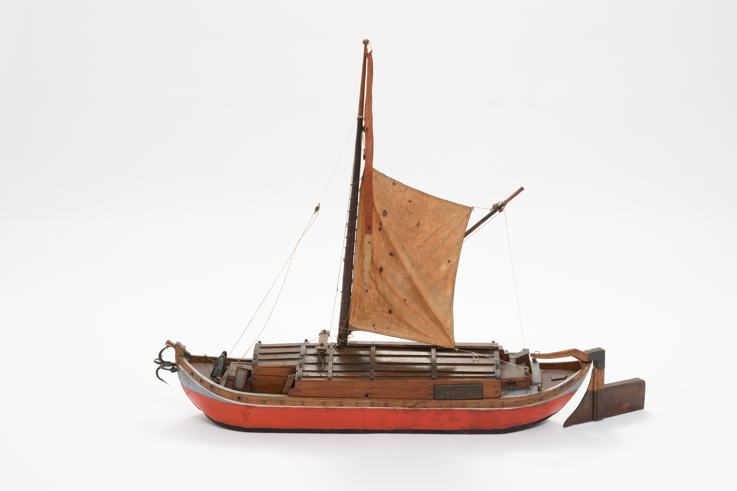 Modell FORTUNA (Binnenschifffahrts-Museum Oderberg CC BY-NC-SA)