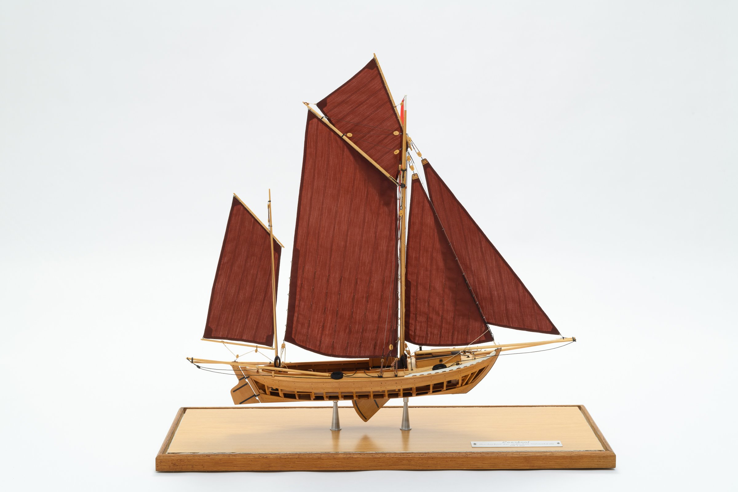 Modell Zeesenboot (Binnenschifffahrts-Museum Oderberg CC BY-NC-SA)