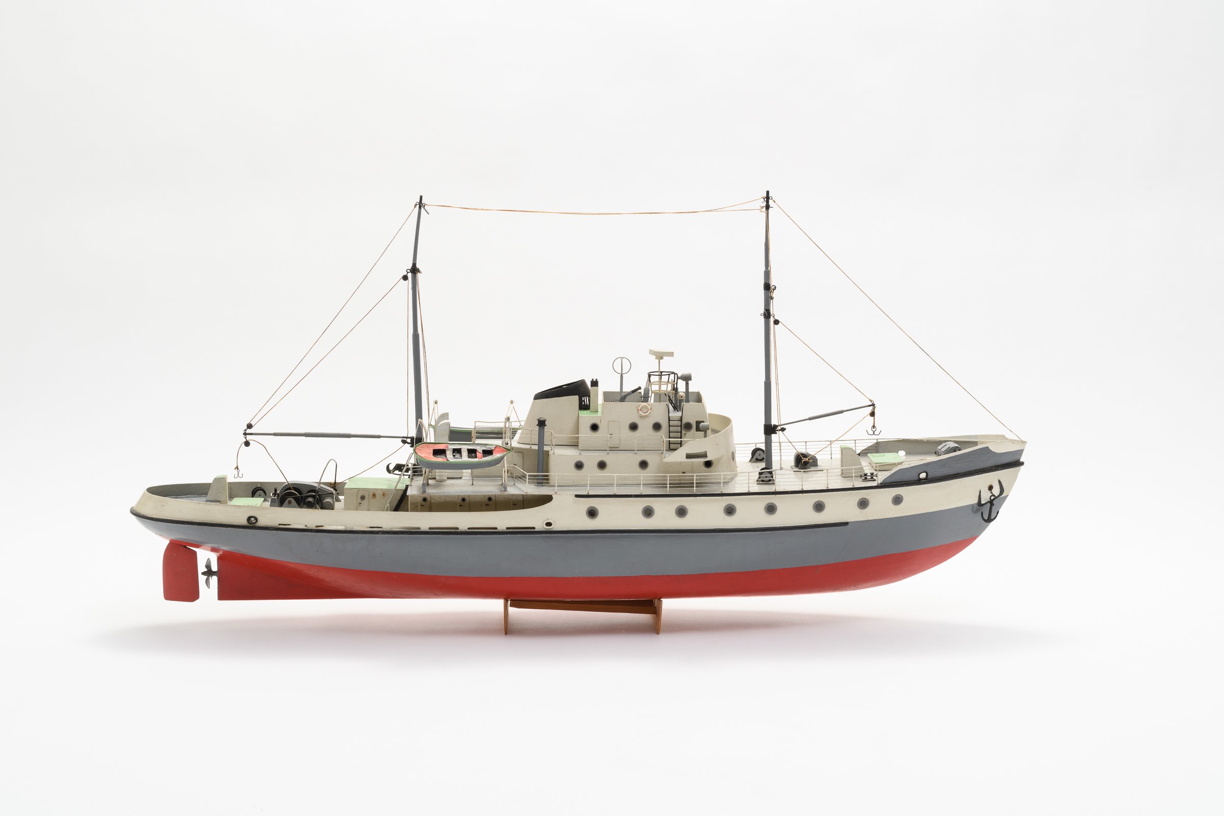 Modell Hochseeschiff (Binnenschifffahrts-Museum Oderberg CC BY-NC-SA)