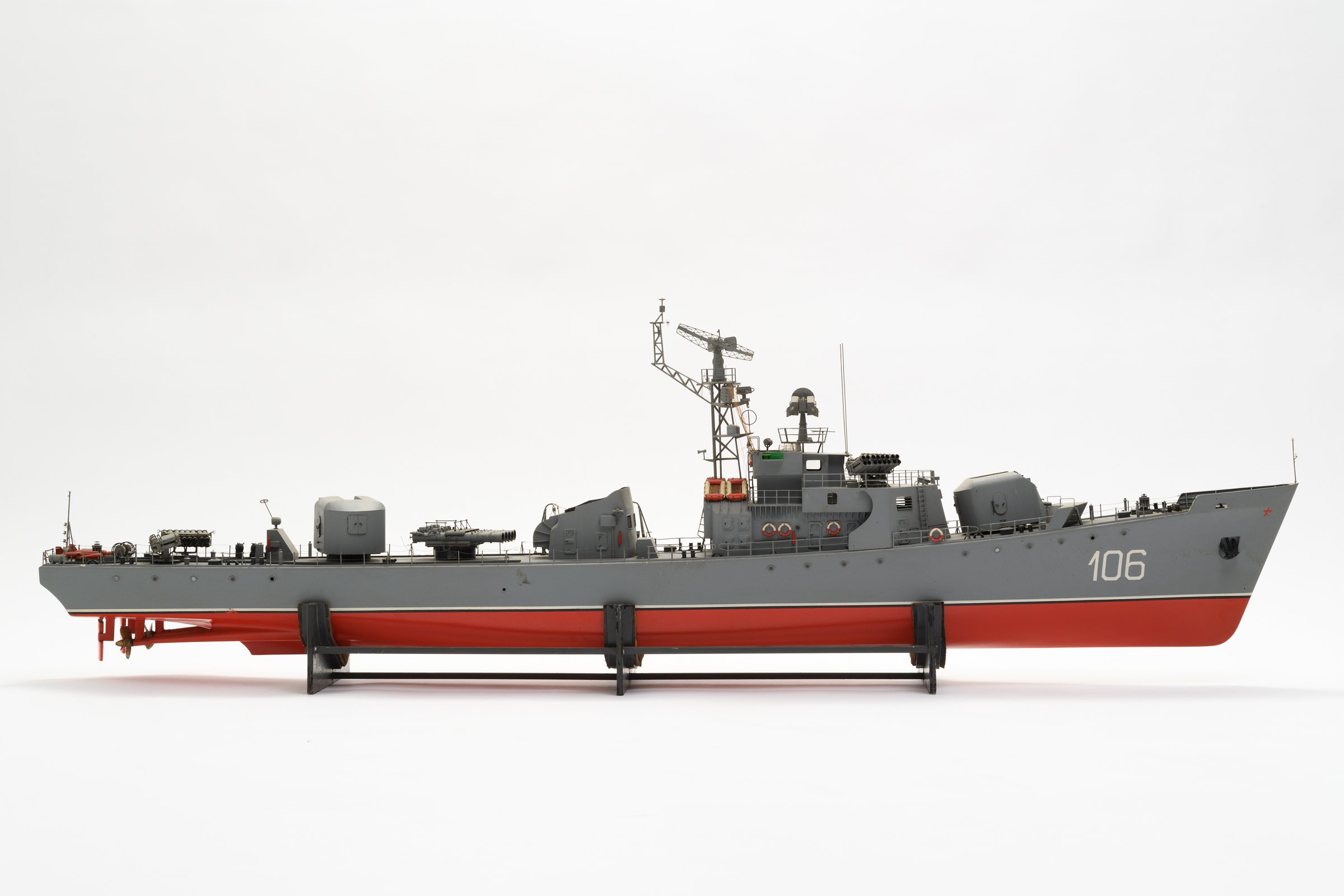 Modell U-Boot-Jäger PETYA (Binnenschifffahrtsmuseum Oderberg CC BY-NC-SA)