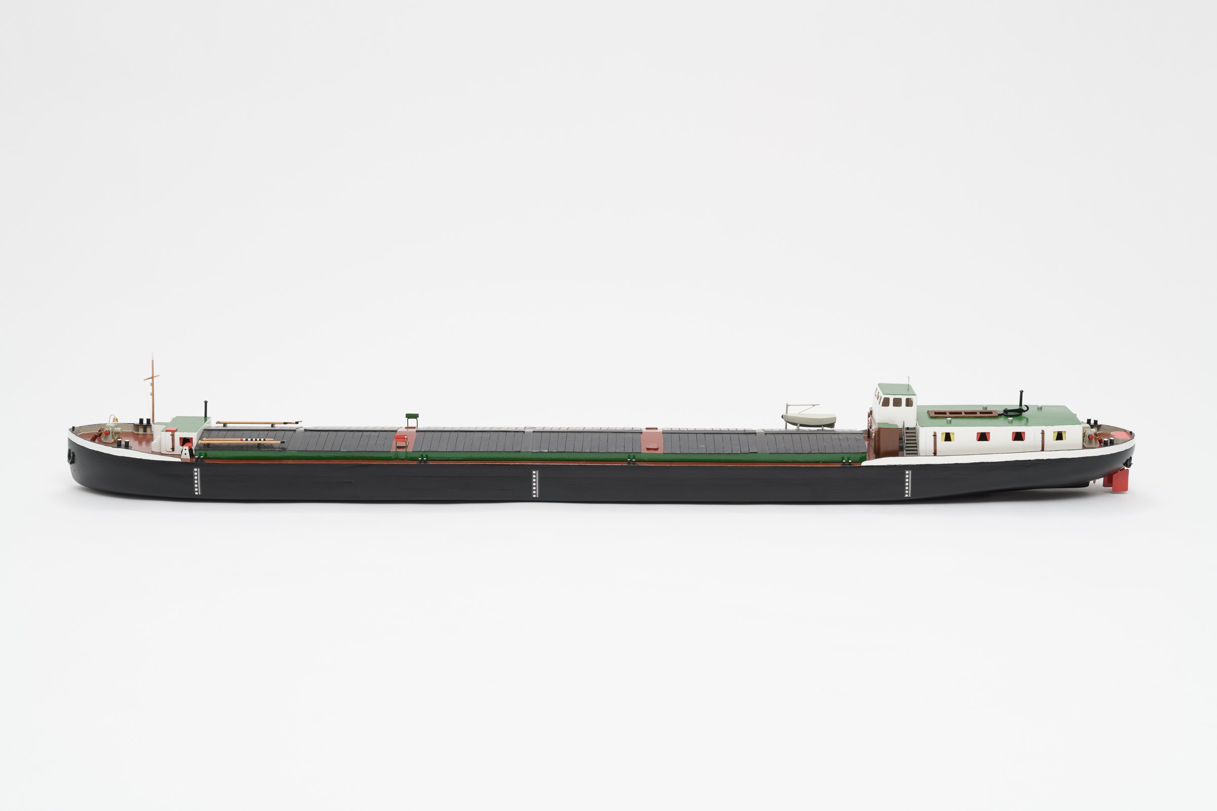 Modell Groß-Plauer-Maßkahn 700t (Binnenschifffahrtsmuseum Oderberg CC BY-NC-SA)