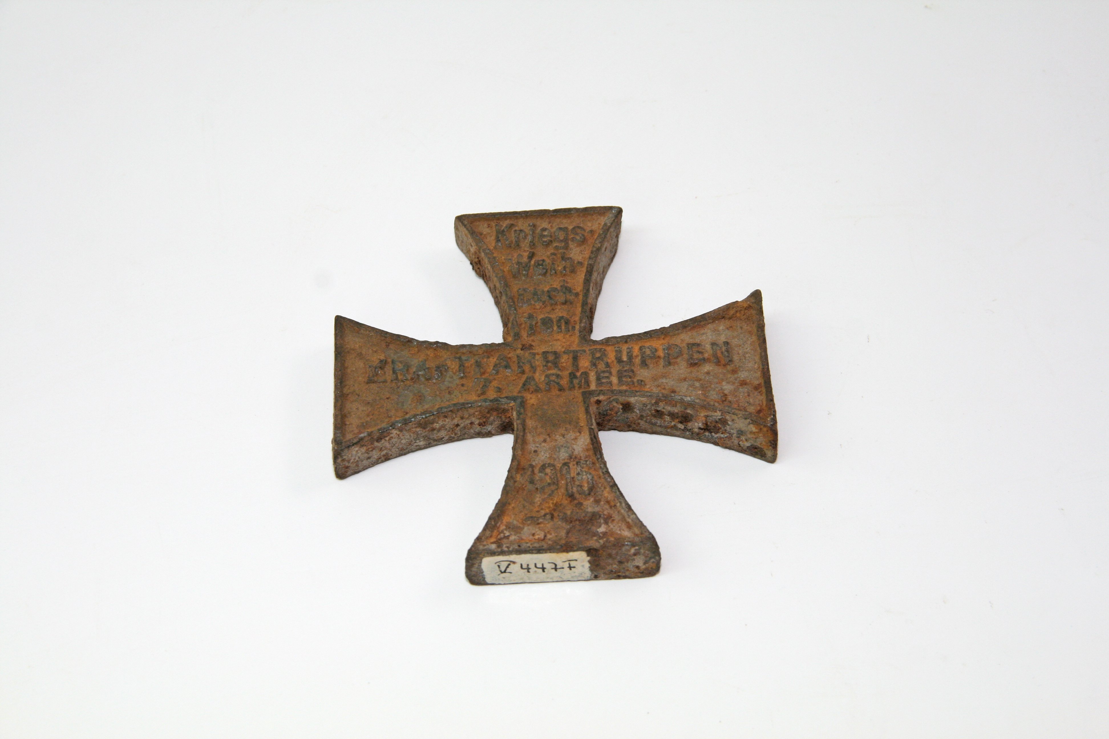Eisernes Kreuz 1915 (Binnenschifffahrts-Museum Oderberg CC BY-NC-SA)