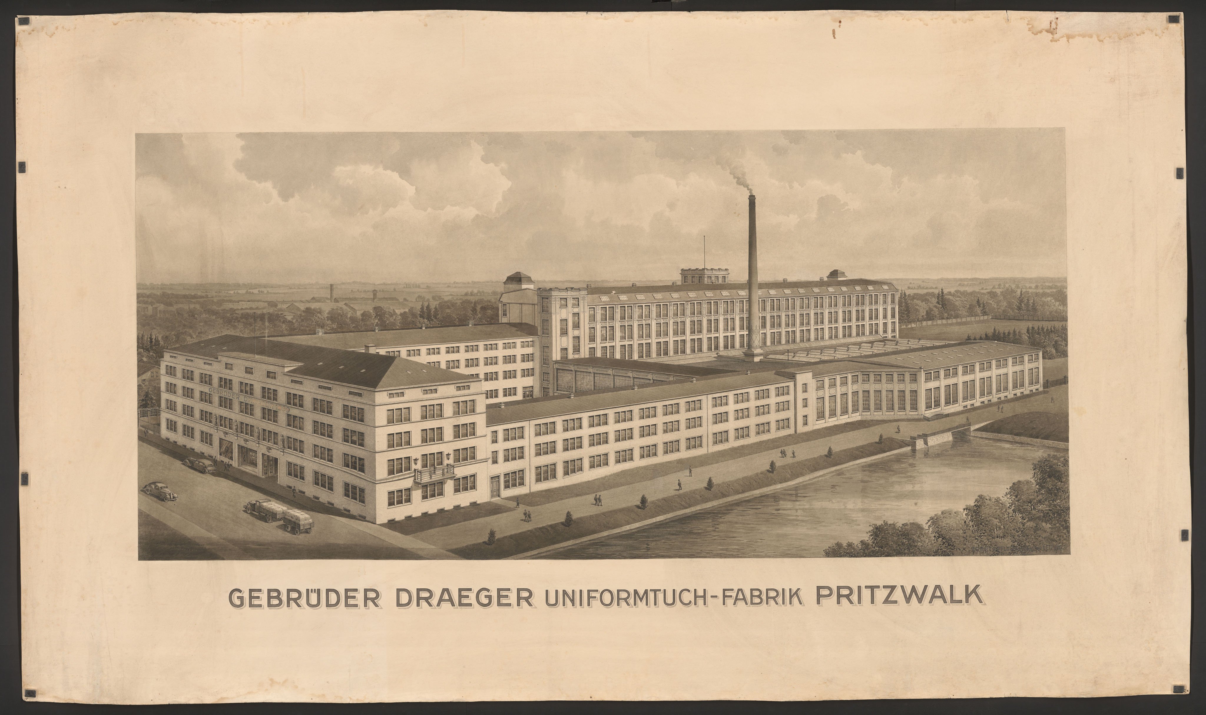 Gebäudekomplex Gebrüder Draeger (Museumsfabrik Pritzwalk CC BY-NC)