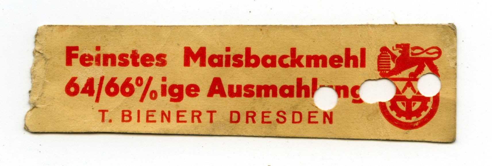 T. Bienert Dresden, Maisbackmehl (Historische Mühle von Sanssouci CC BY-NC-SA)