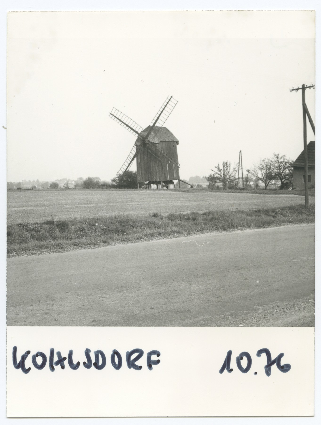 Bockwindmühle Kohlsdorf (Historische Mühle von Sanssouci CC BY-NC-ND)