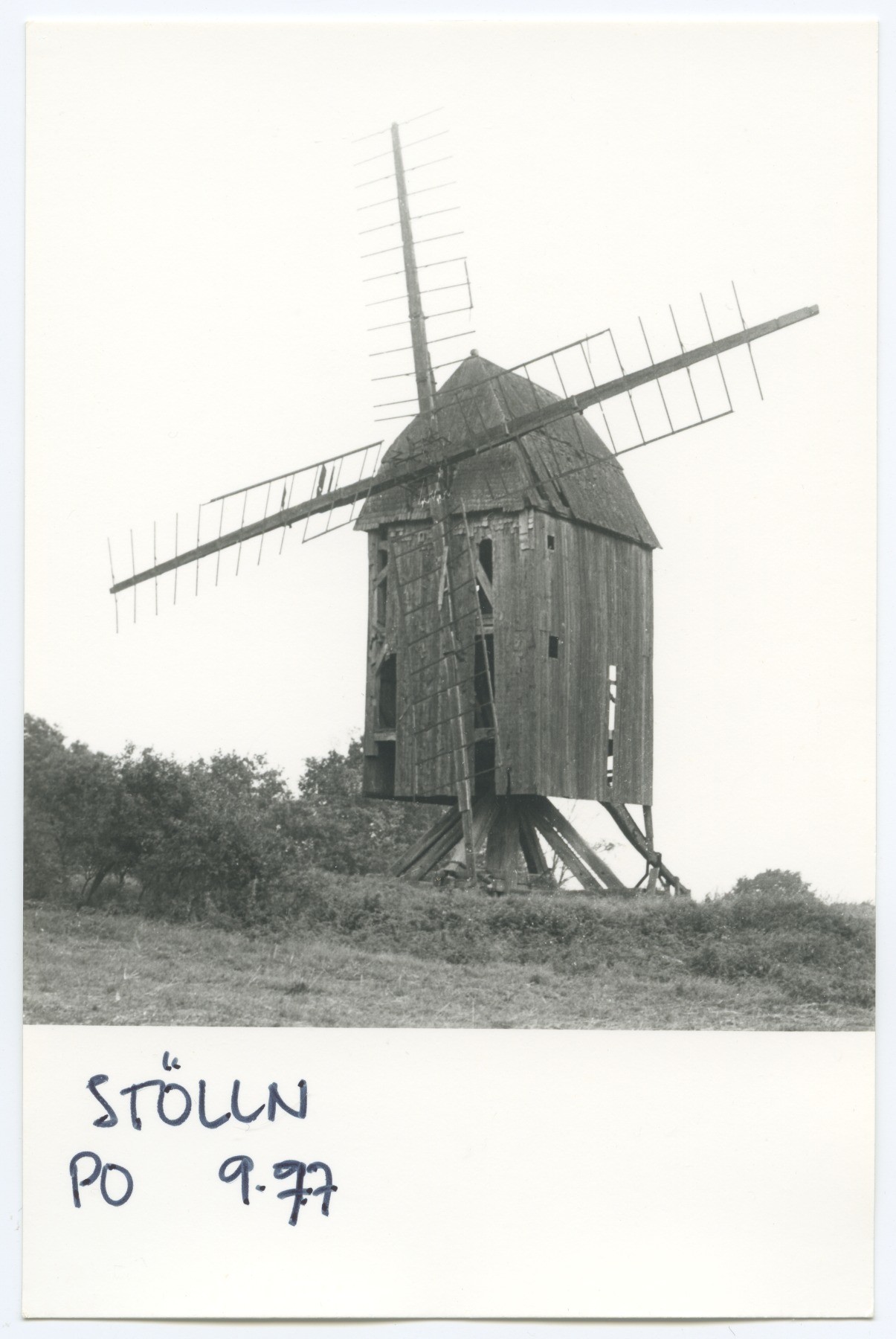 Bockwindmühle Stöllen (Historische Mühle von Sanssouci CC BY-NC-ND)