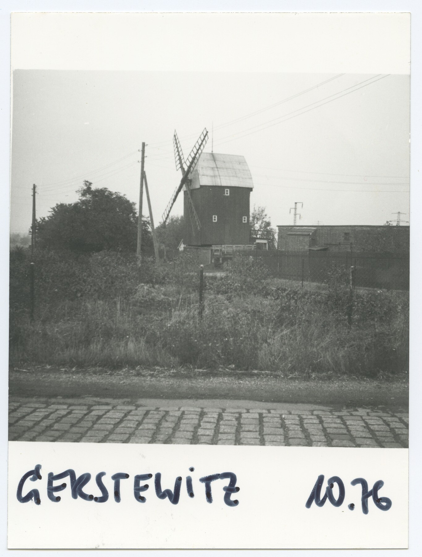 Bockwindmühle Gerstewitz (Historische Mühle von Sanssouci CC BY-NC-ND)