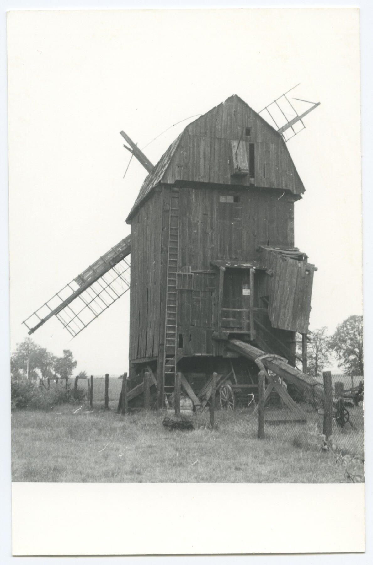 Bockwindmühle Großkorga (Historische Mühle von Sanssouci CC BY-NC-ND)