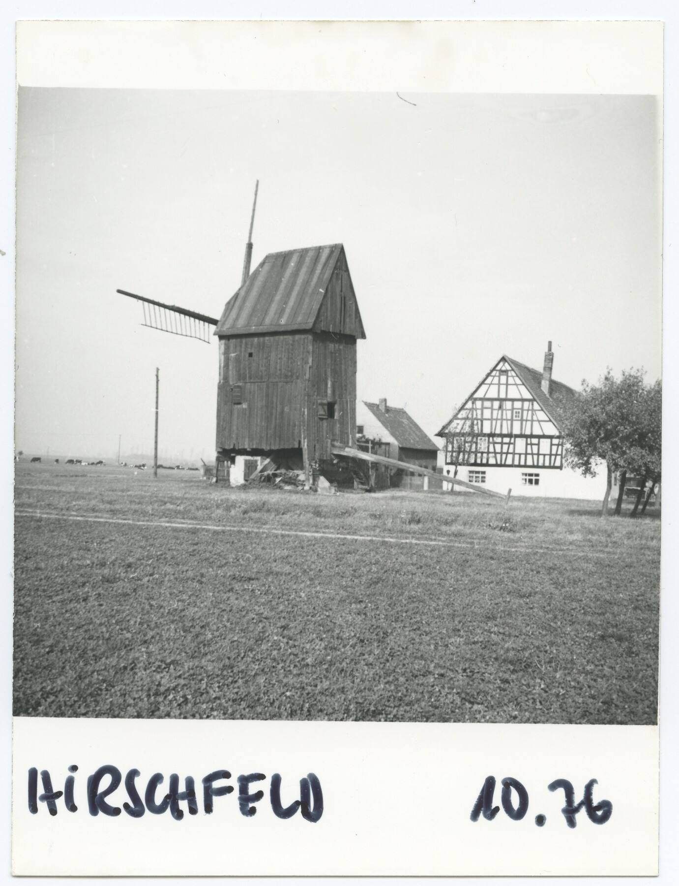 Bockwindmühle Hirschfeld (Historische Mühle von Sanssouci CC BY-NC-ND)