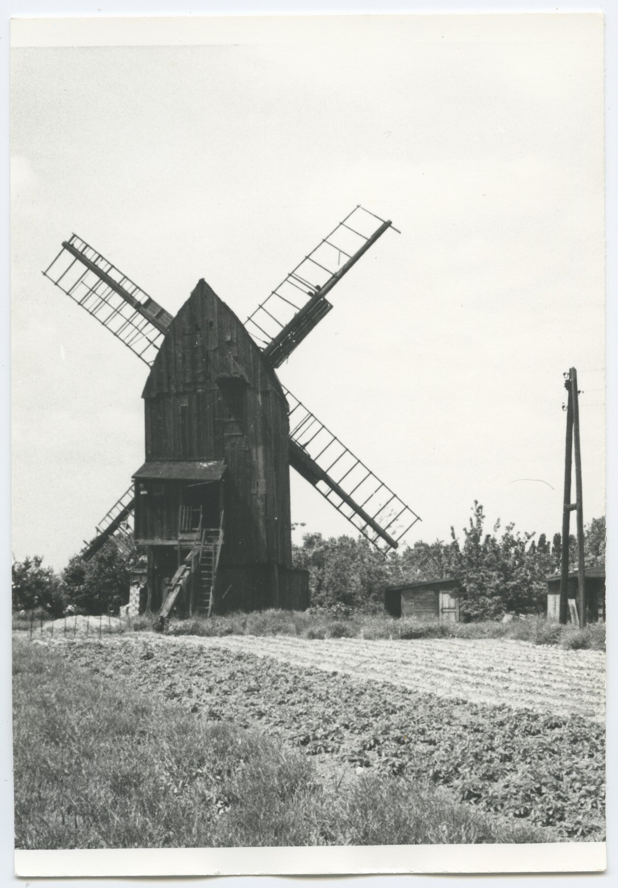 Bockwindmühle Irxleben / Mühle Hillmer (Historische Mühle von Sanssouci CC BY-NC-ND)